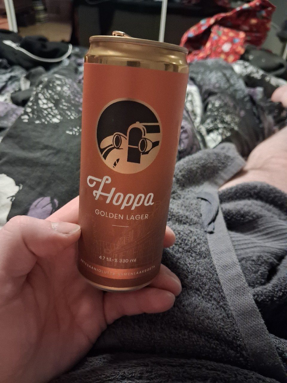 Hoppa Golden Lager 5.2%, Panimo Hoppa