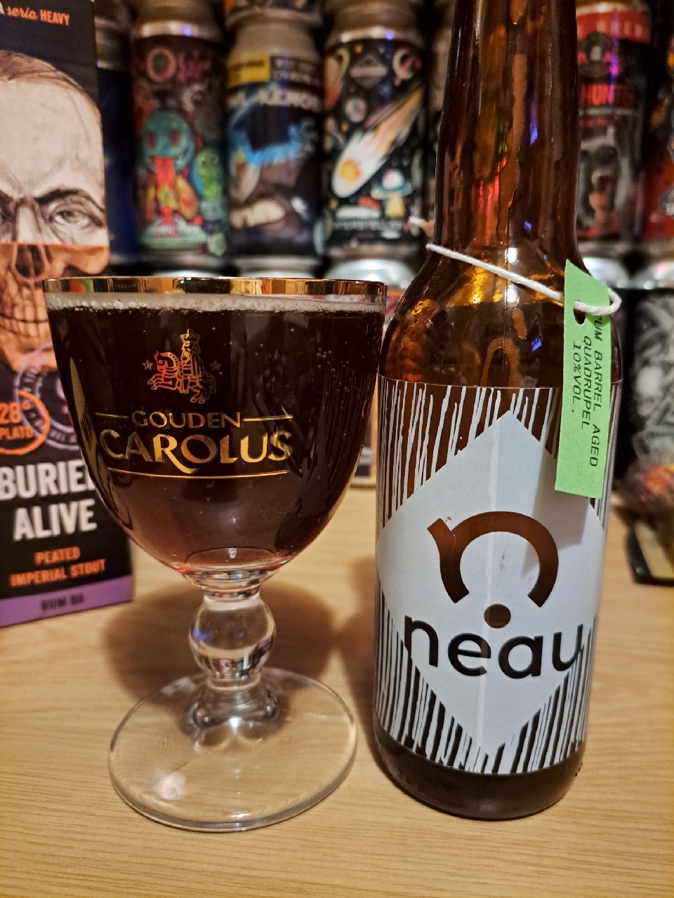 Rum Barrel Aged Quadrupel, Brauerei Néau