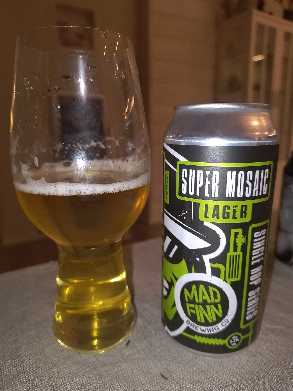 Super Mosaic Lager, Mad Finn Brewing Co