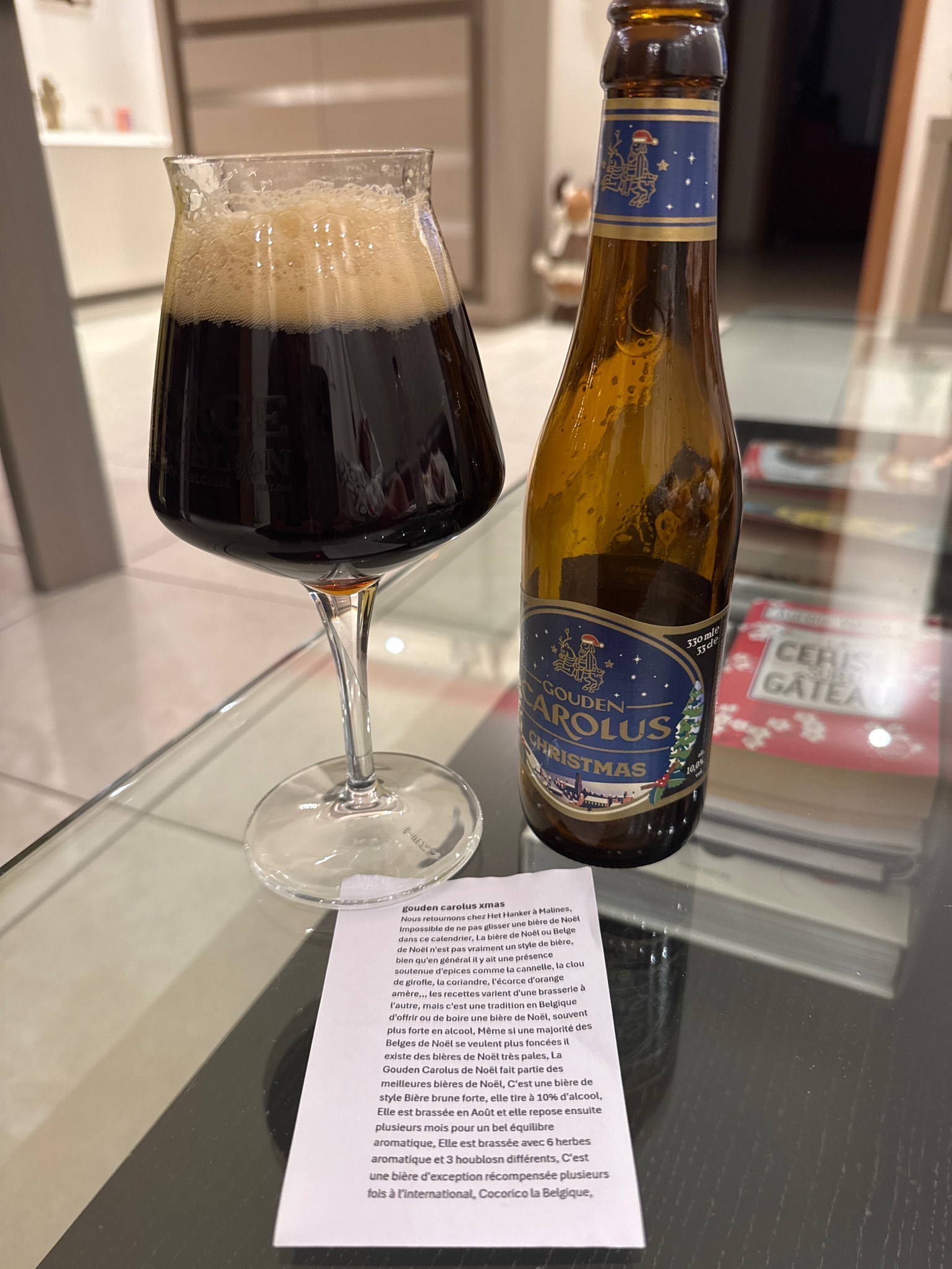 Gouden Carolus Christmas, Belgium