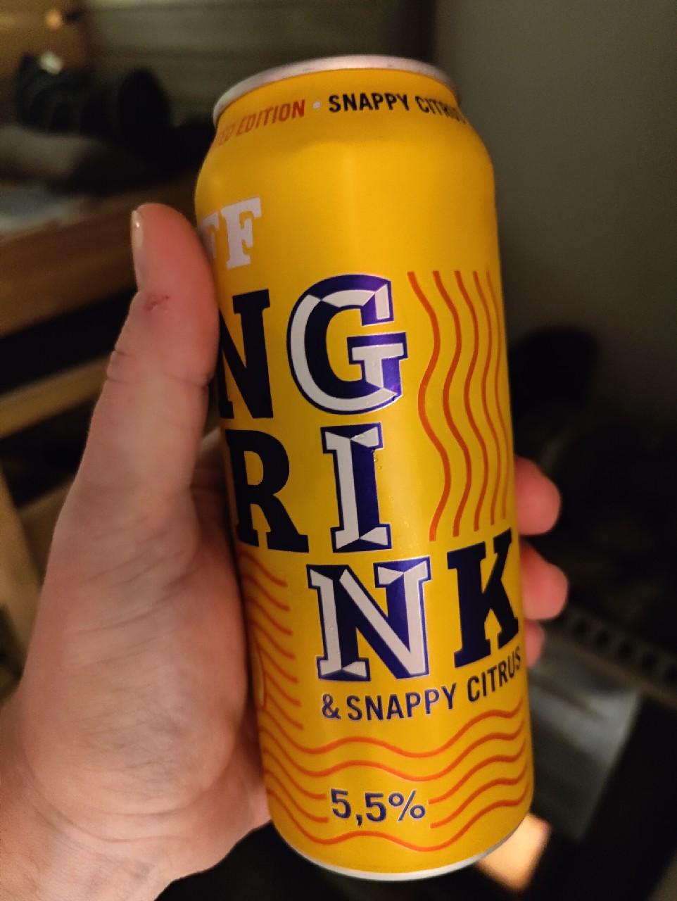 KOFF Long Drink Snappy Citrus, Finland