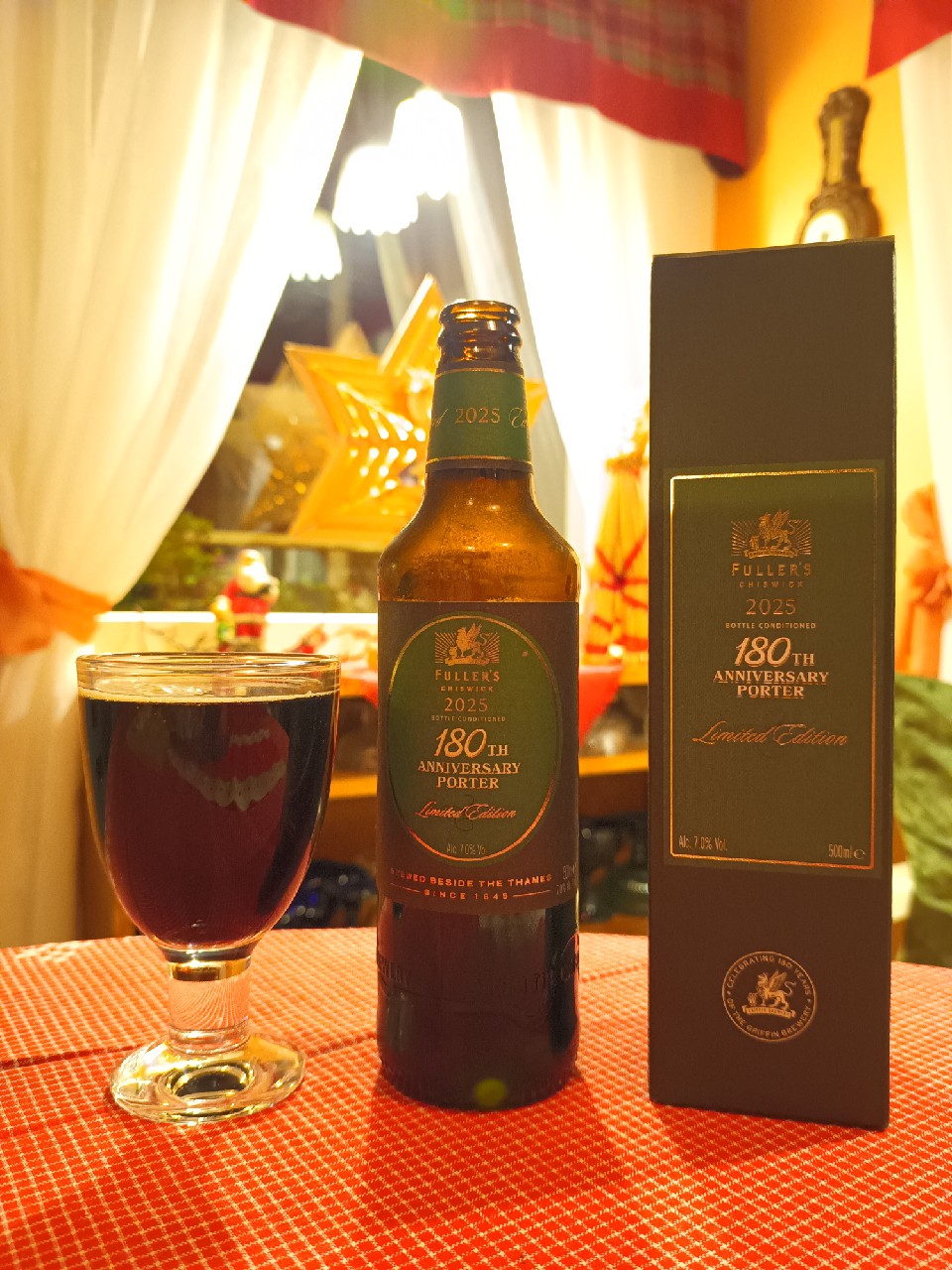 180th Anniversary Porter, Fuller's Griffin Brewery (Asahi Breweries)