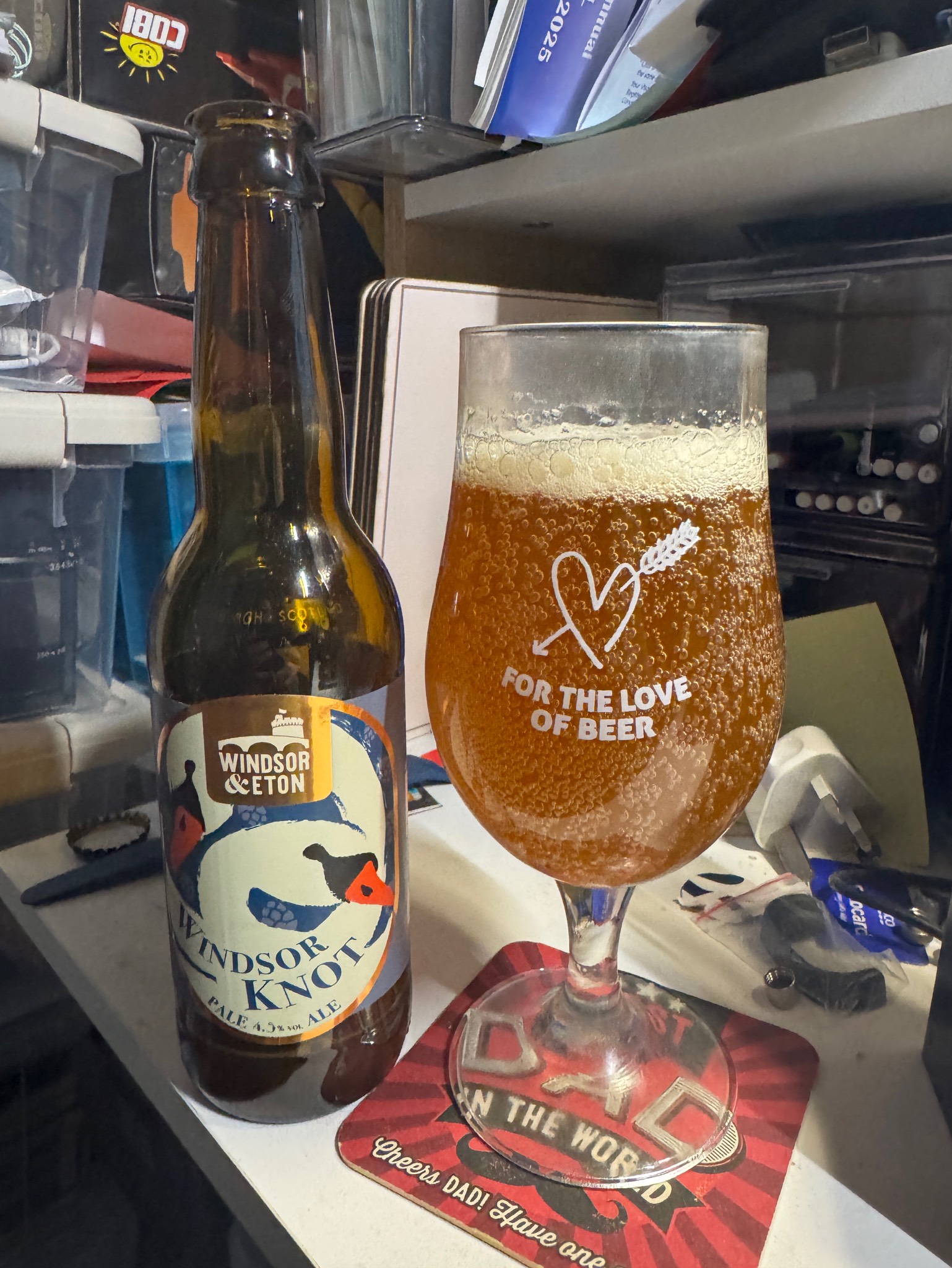 Windsor knot pale ale, Windsor & Eton Brewery