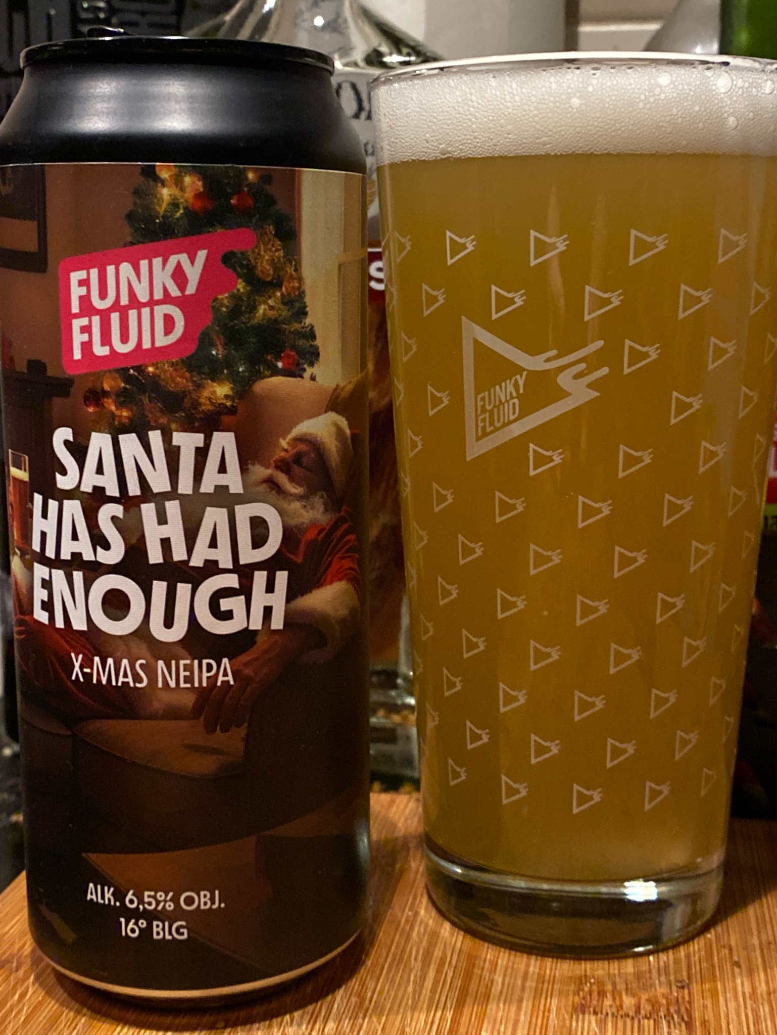 Santa Has Had Enough, Funky Fluid