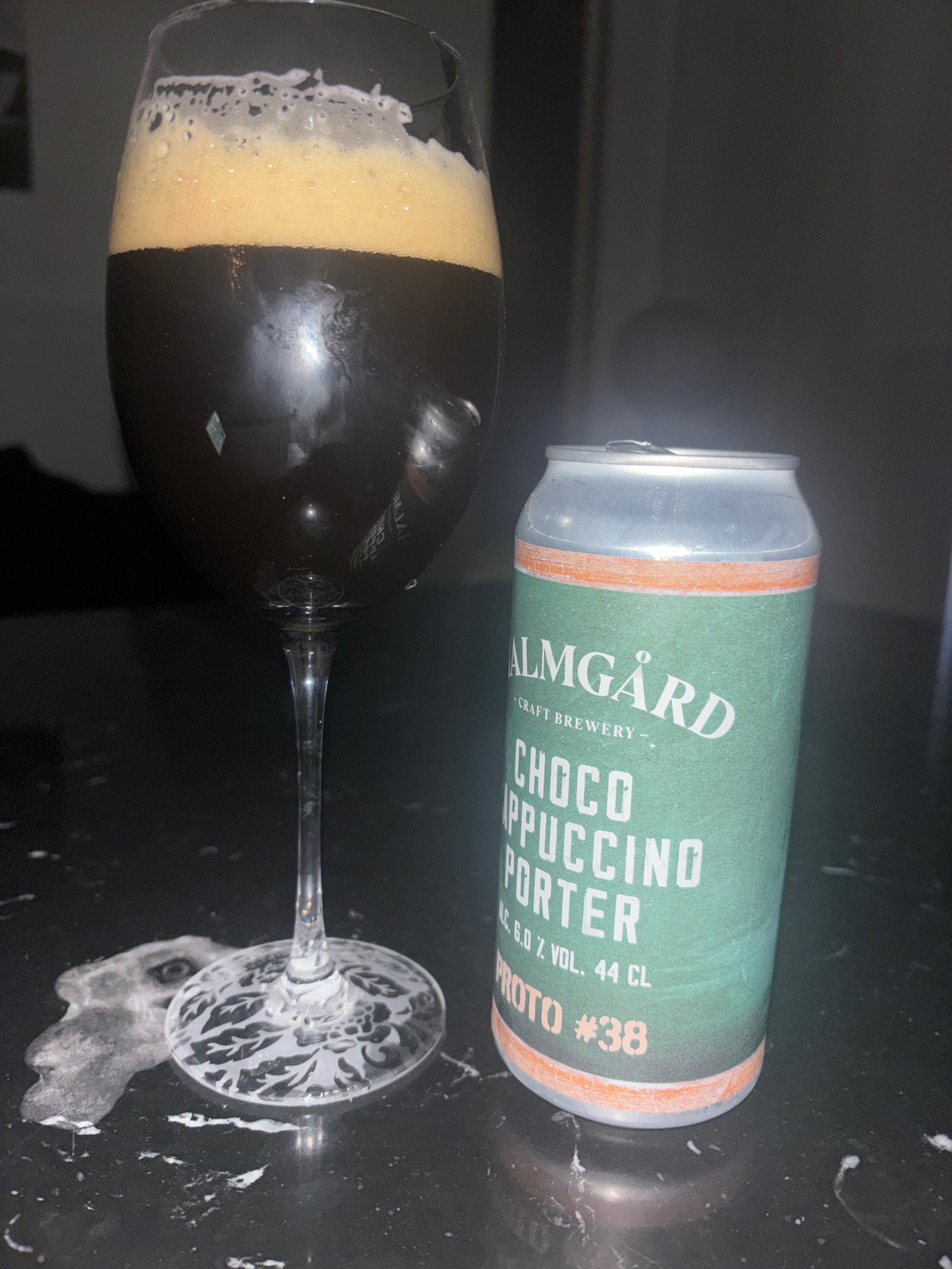 Proto #38 Choco Cappuccino Porter, Malmgårdin Panimo