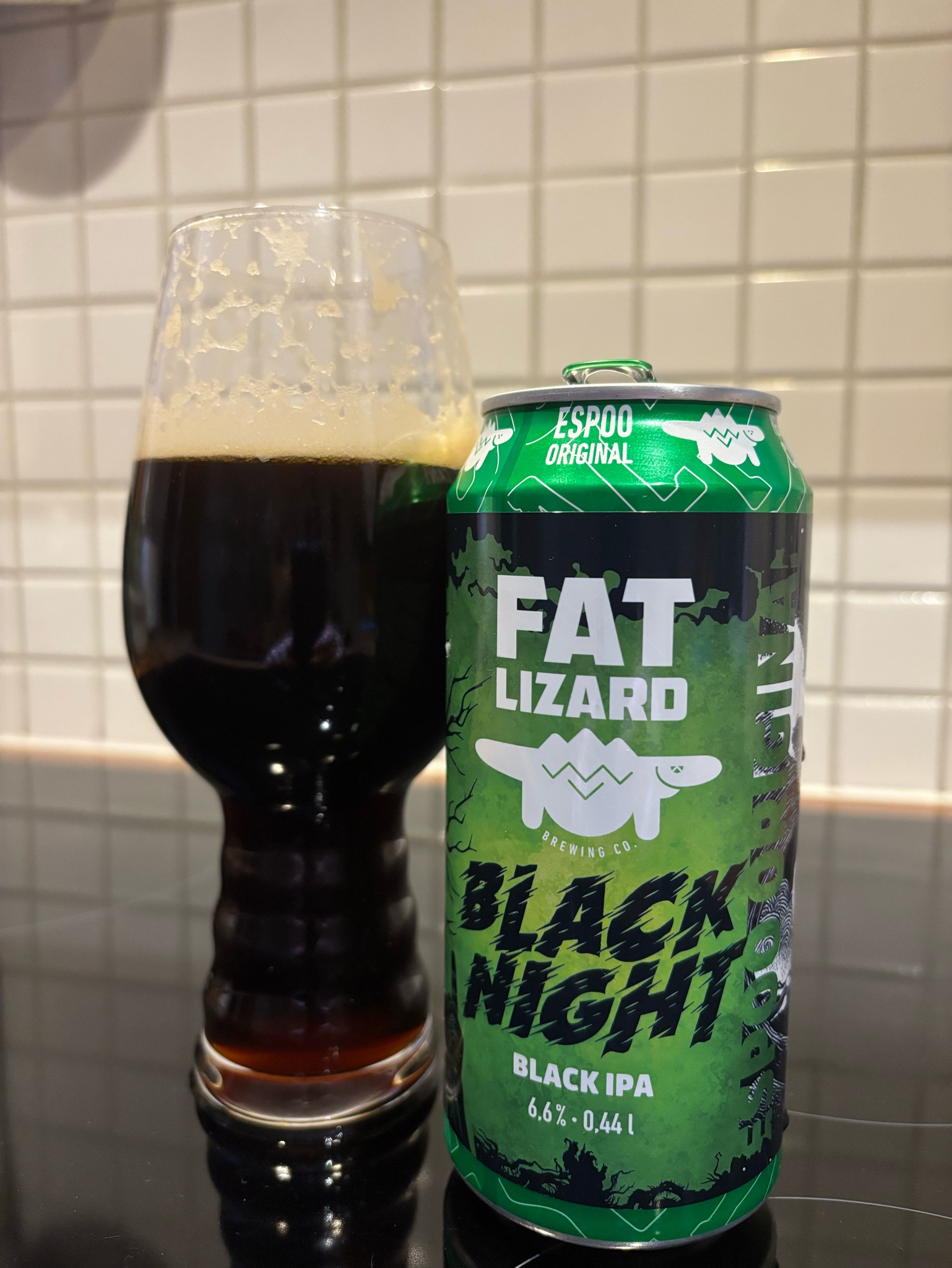Fat Lab 80: Black IPA, Fat Lizard Brewing Co.