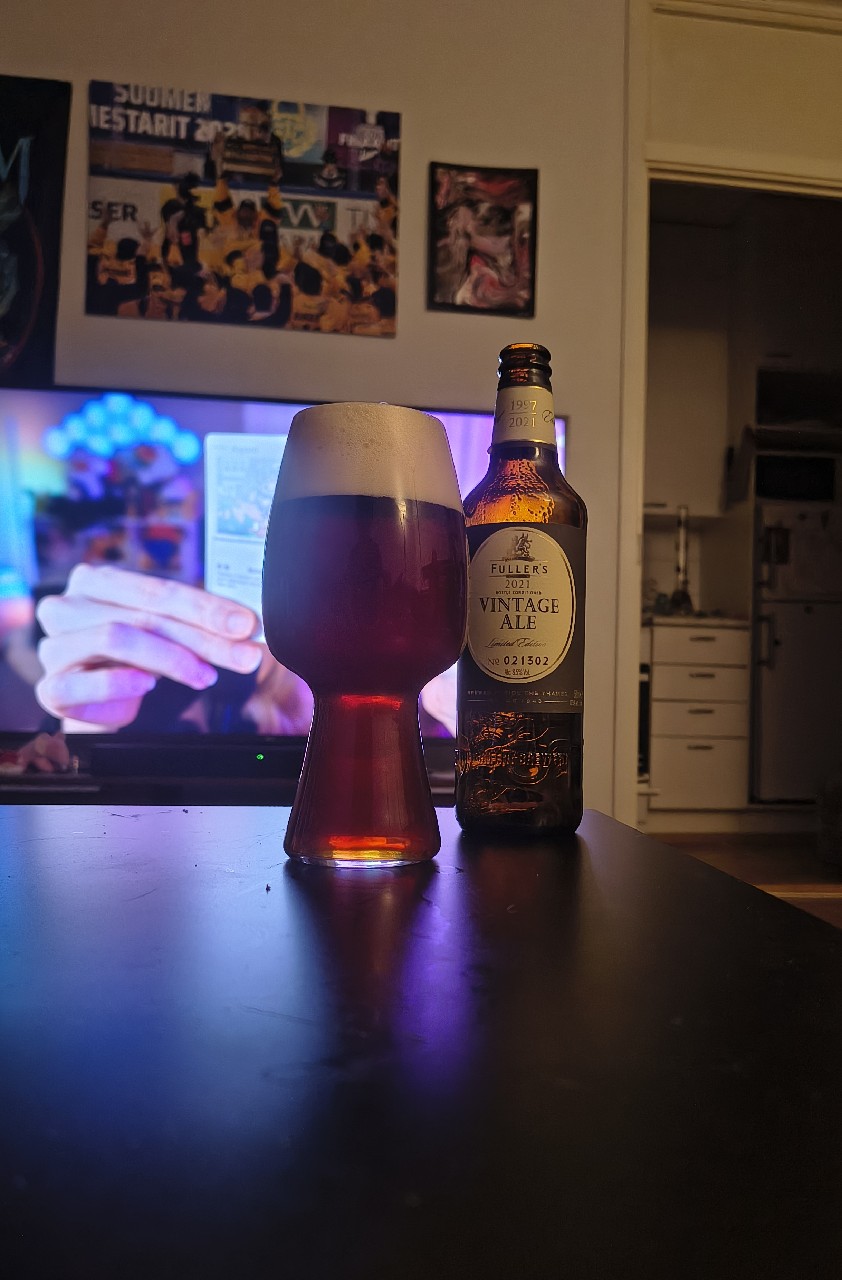 Vintage Ale (2021), Fuller's Griffin Brewery (Asahi Breweries)
