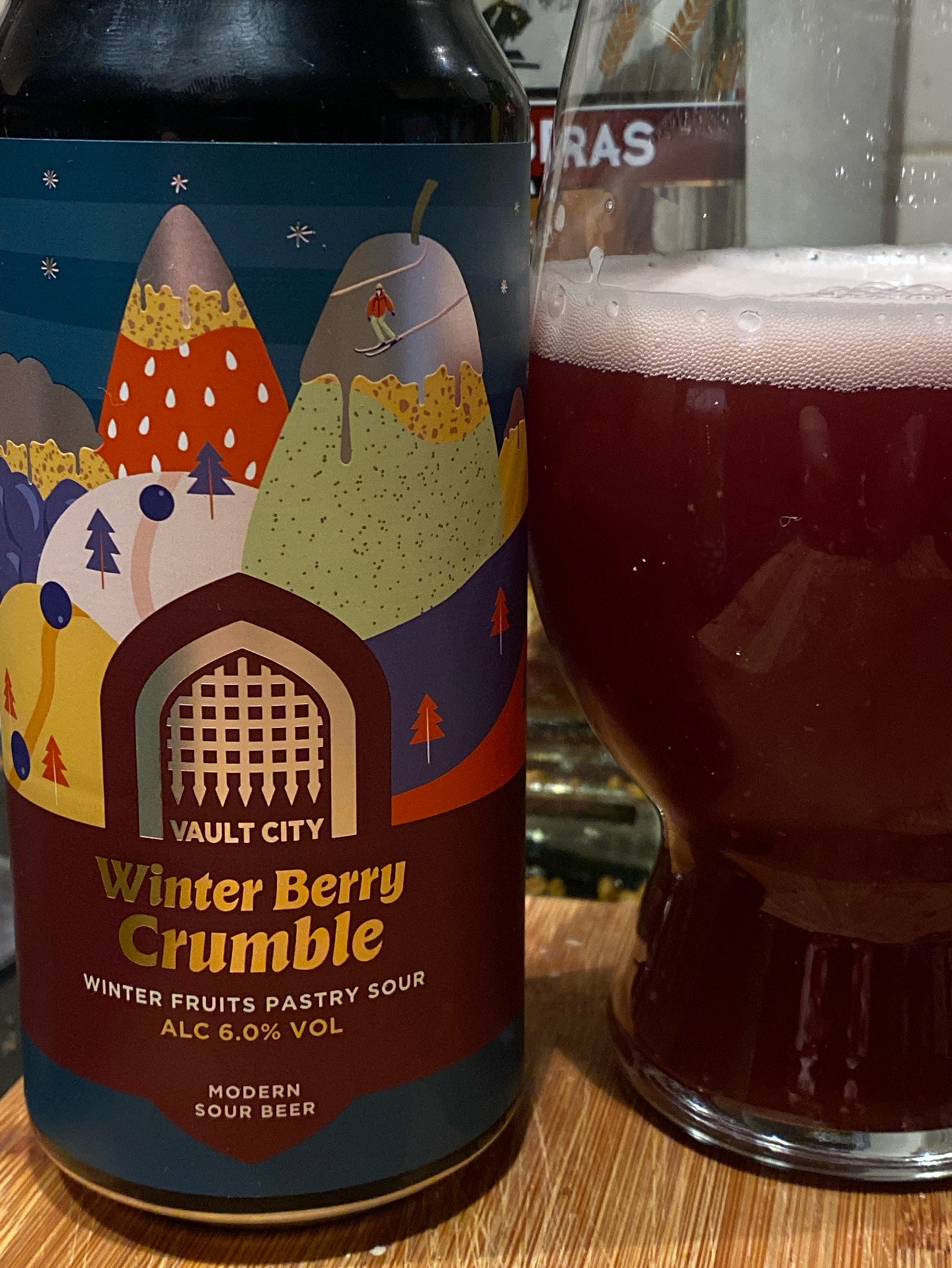 Winter Berry Crumble, Scotland