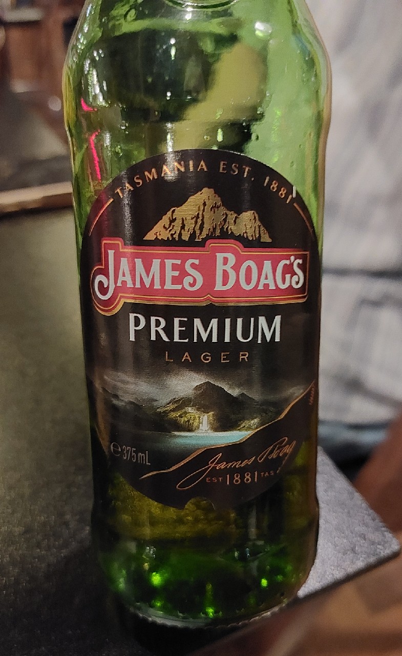 James Boag's Premium Lager 4.6 %, J. Boag & Son (Lion Co.)