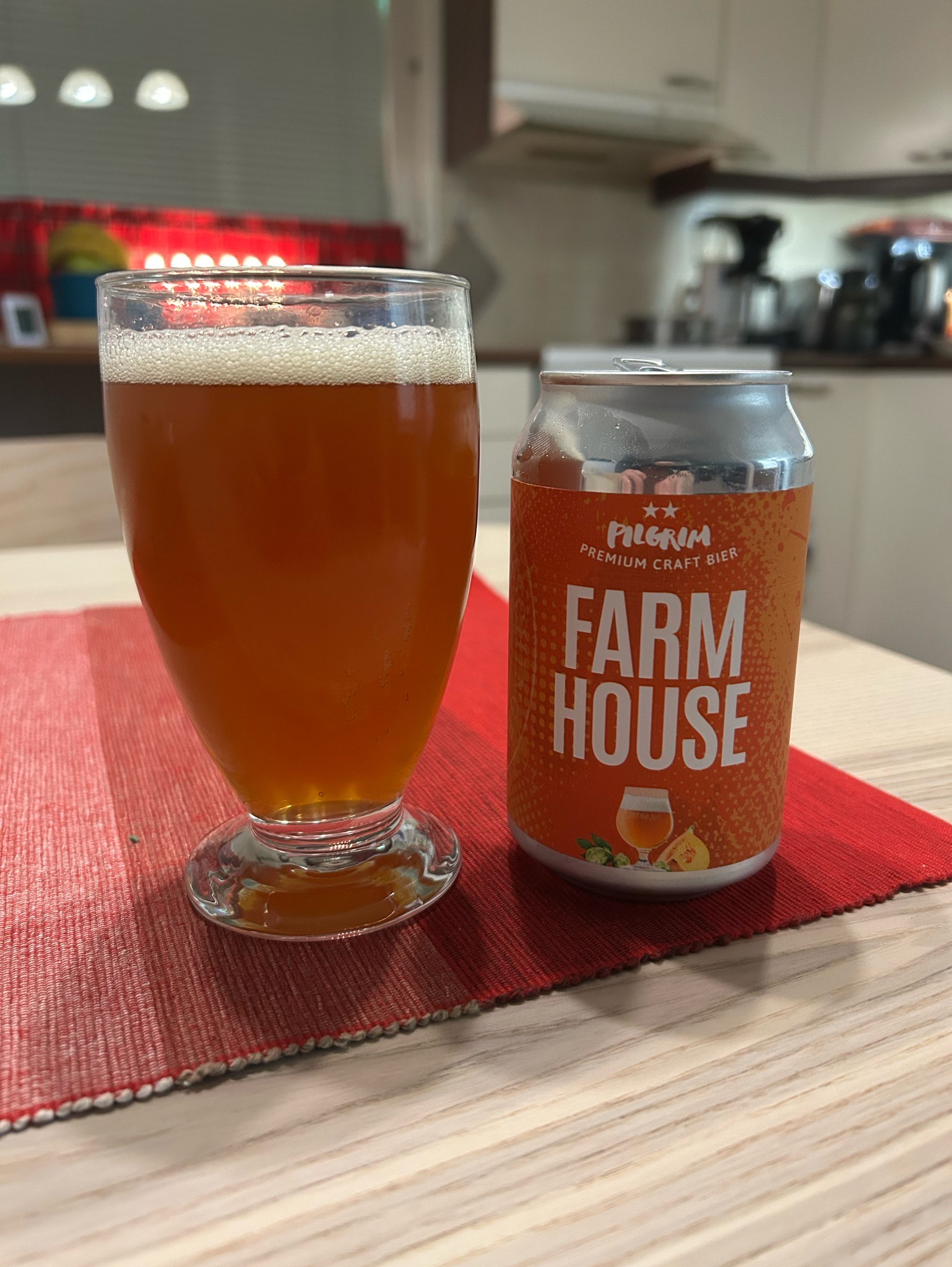 Pilgrim Farmhouse Ale / Pumpkin Ale, Switzerland