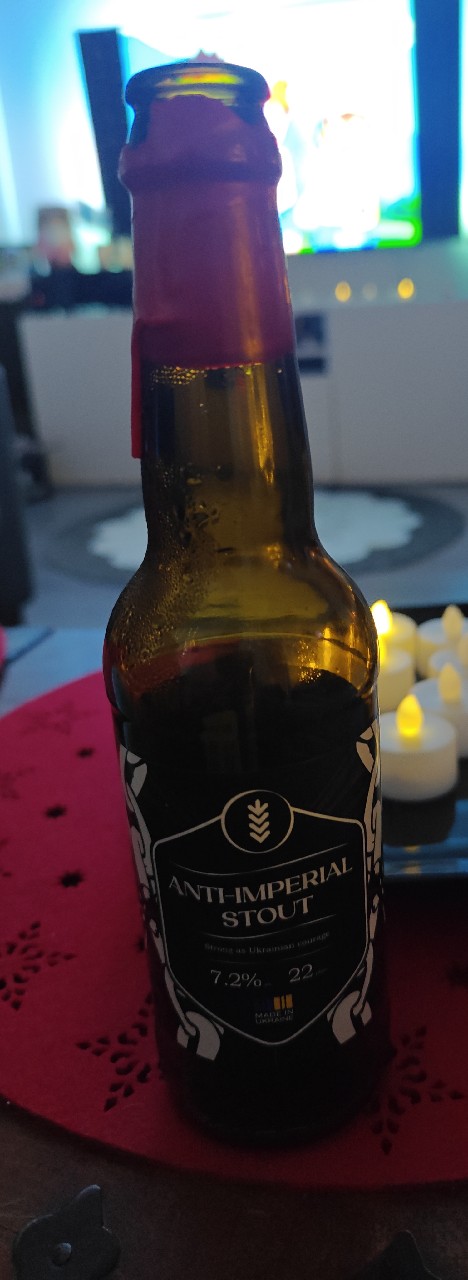 Anti-Imperial Stout, Mova Brewing Co.