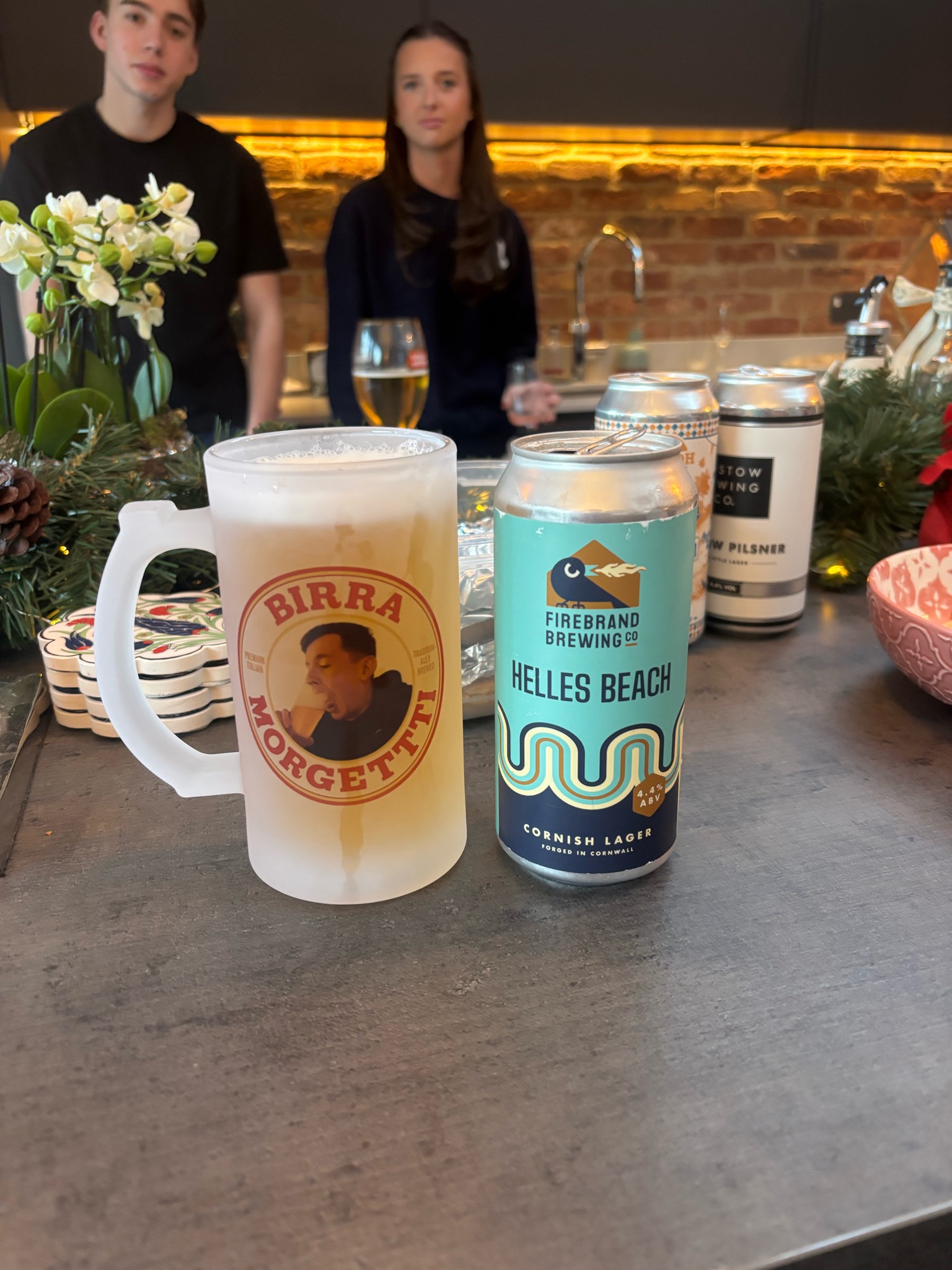 Helles Beach Lager, England