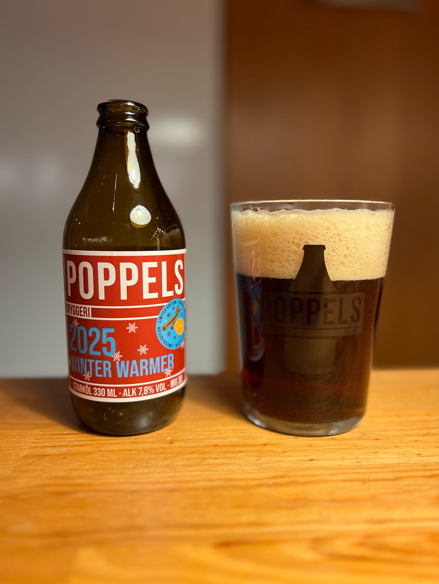 2025 winter warmer, Poppels Bryggeri