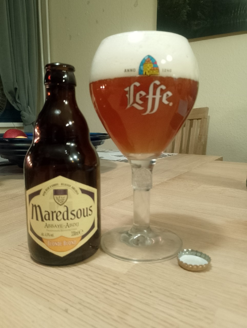 Maredsous 6° Blonde, Abbaye De Maredsous (Duvel Moortgat)