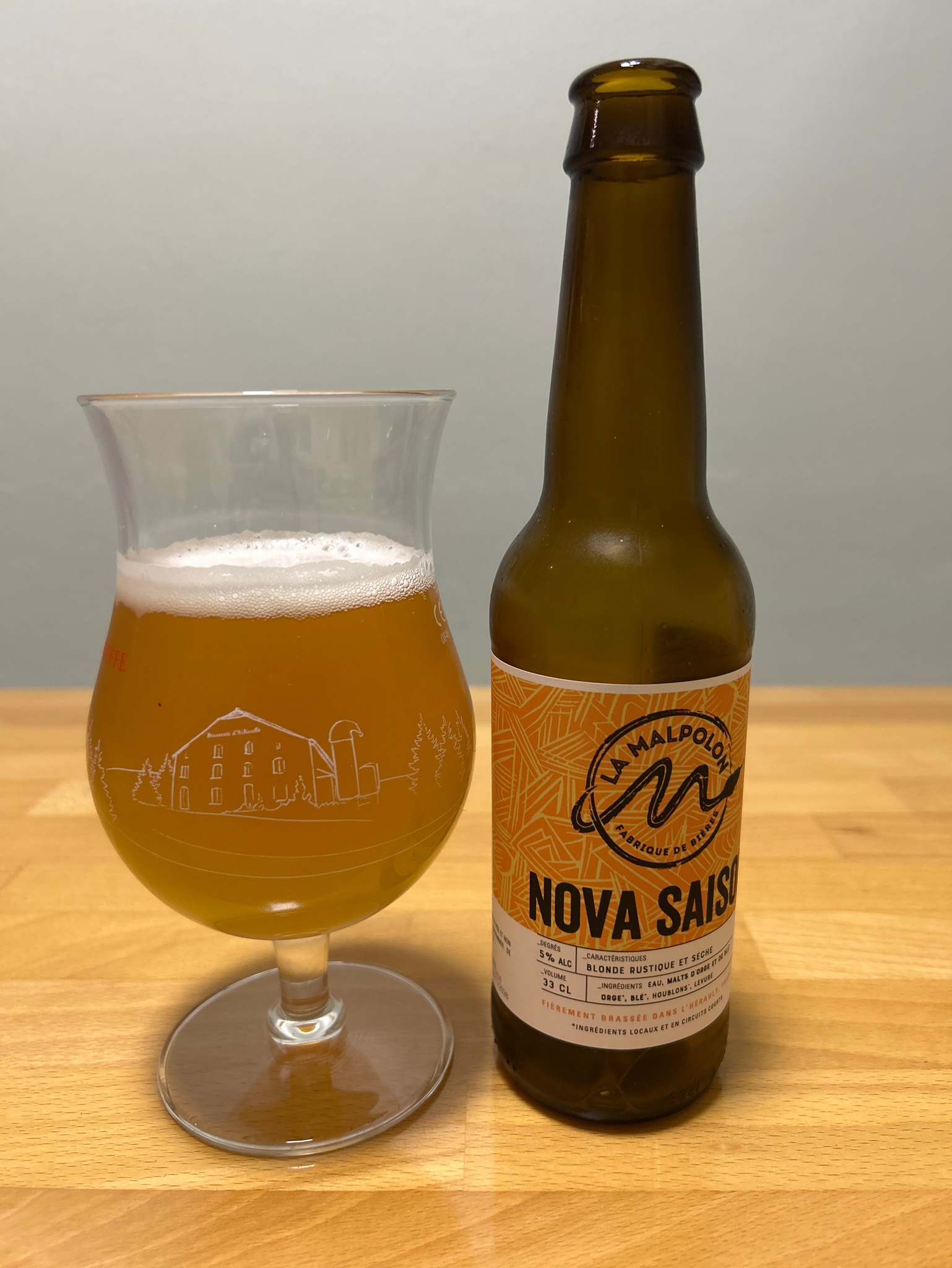 Nova Saison, Brasserie La Malpolon