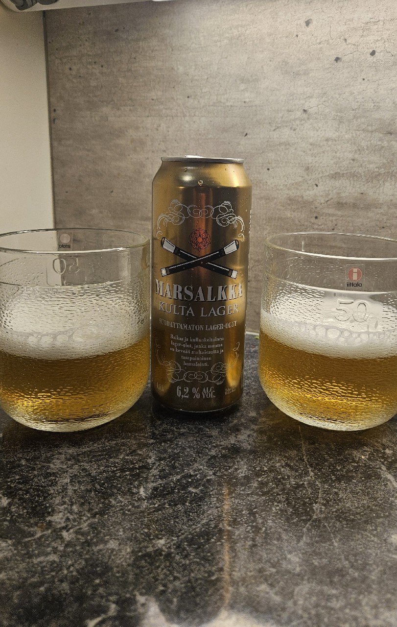 Marsalkka Kulta Lager, Finland
