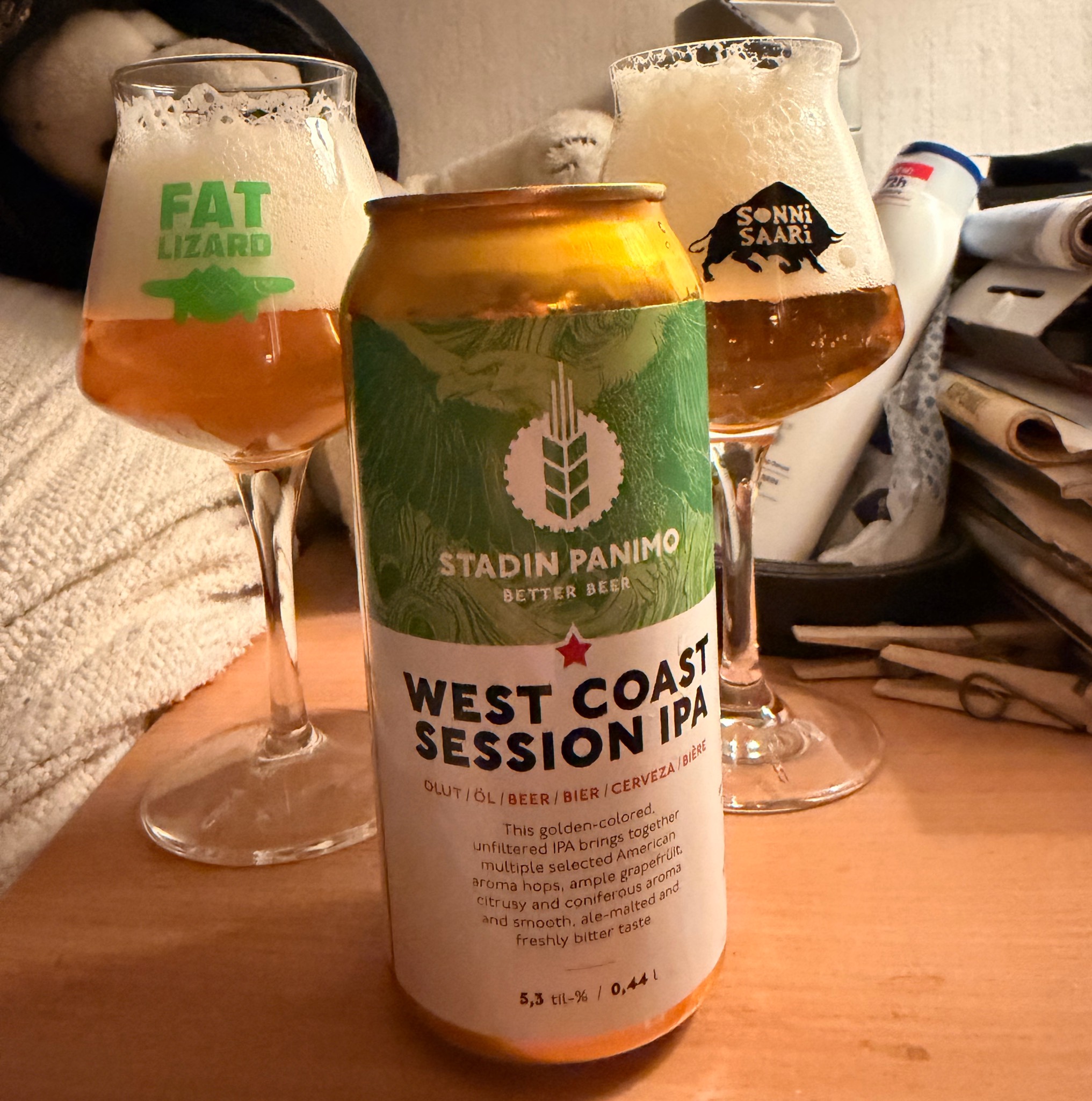 West Coast Session IPA, Finland