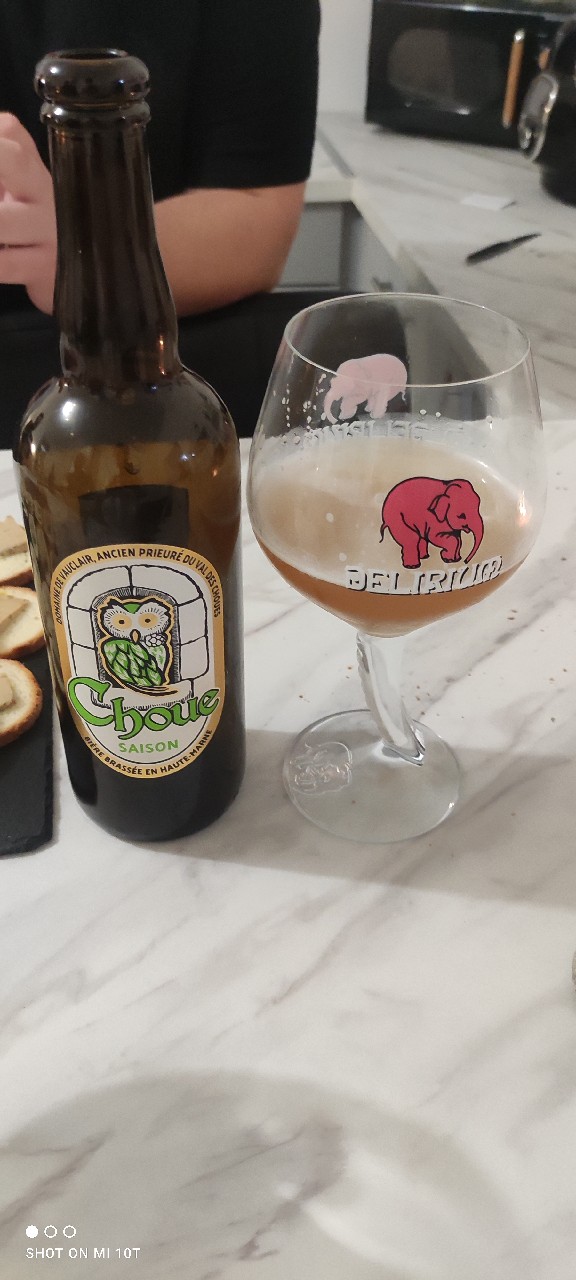 Choue Saison, Brasserie De Vauclair (La Choue)