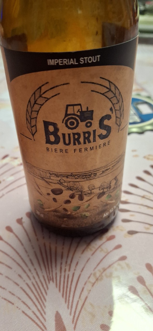 Burris' Imperial Stout, Microbrasserie Burris'