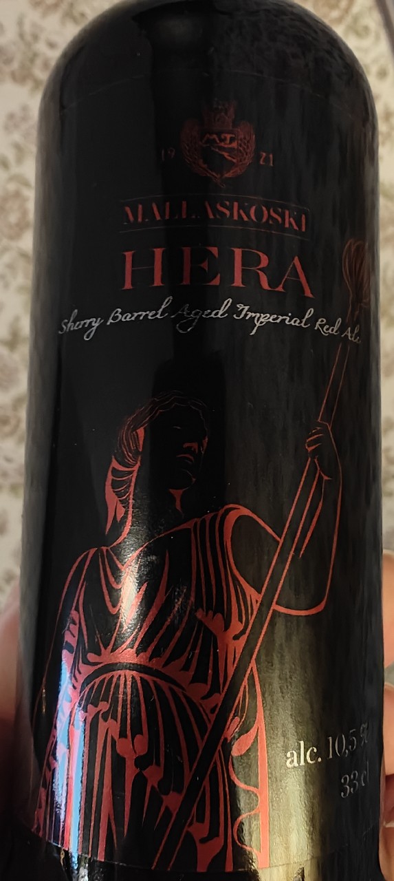 Hera Sherry Barrel Aged Imperial Red Ale, Mallaskosken Panimo