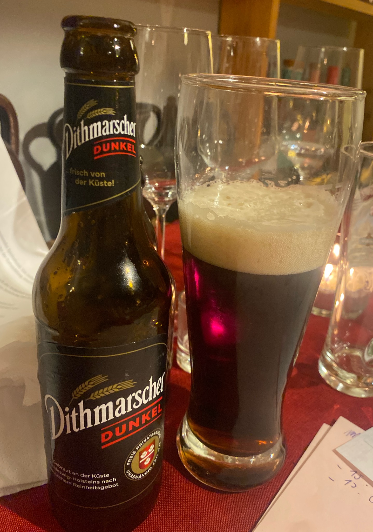 Dithmarscher Dunkel, Dithmarscher Brauerei Karl Hintz