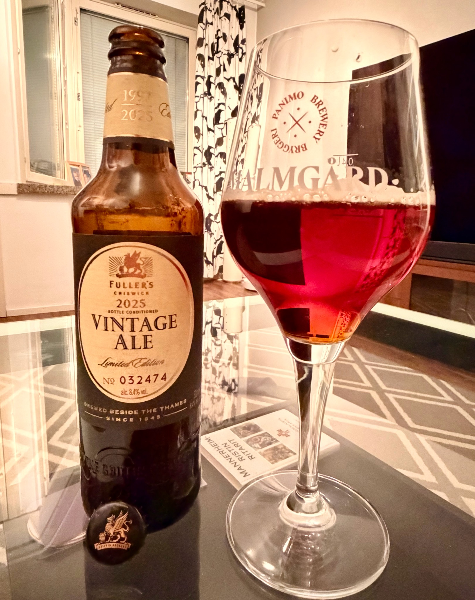 Vintage Ale (2025), Fuller's Griffin Brewery (Asahi Breweries)