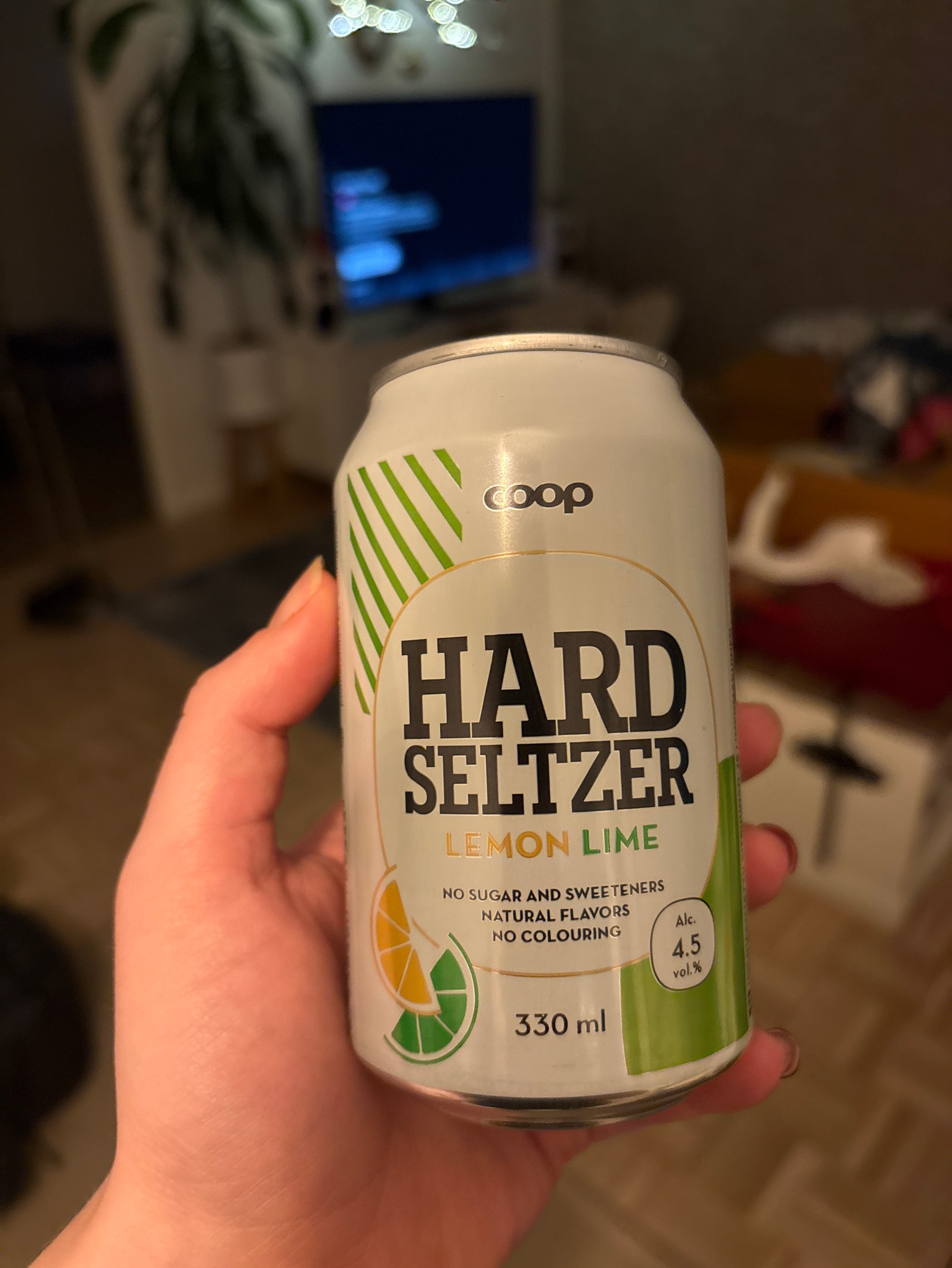 Rainbow Hard Seltzer Lemon & Lime, Laitilan Wirvoitusjuomatehdas