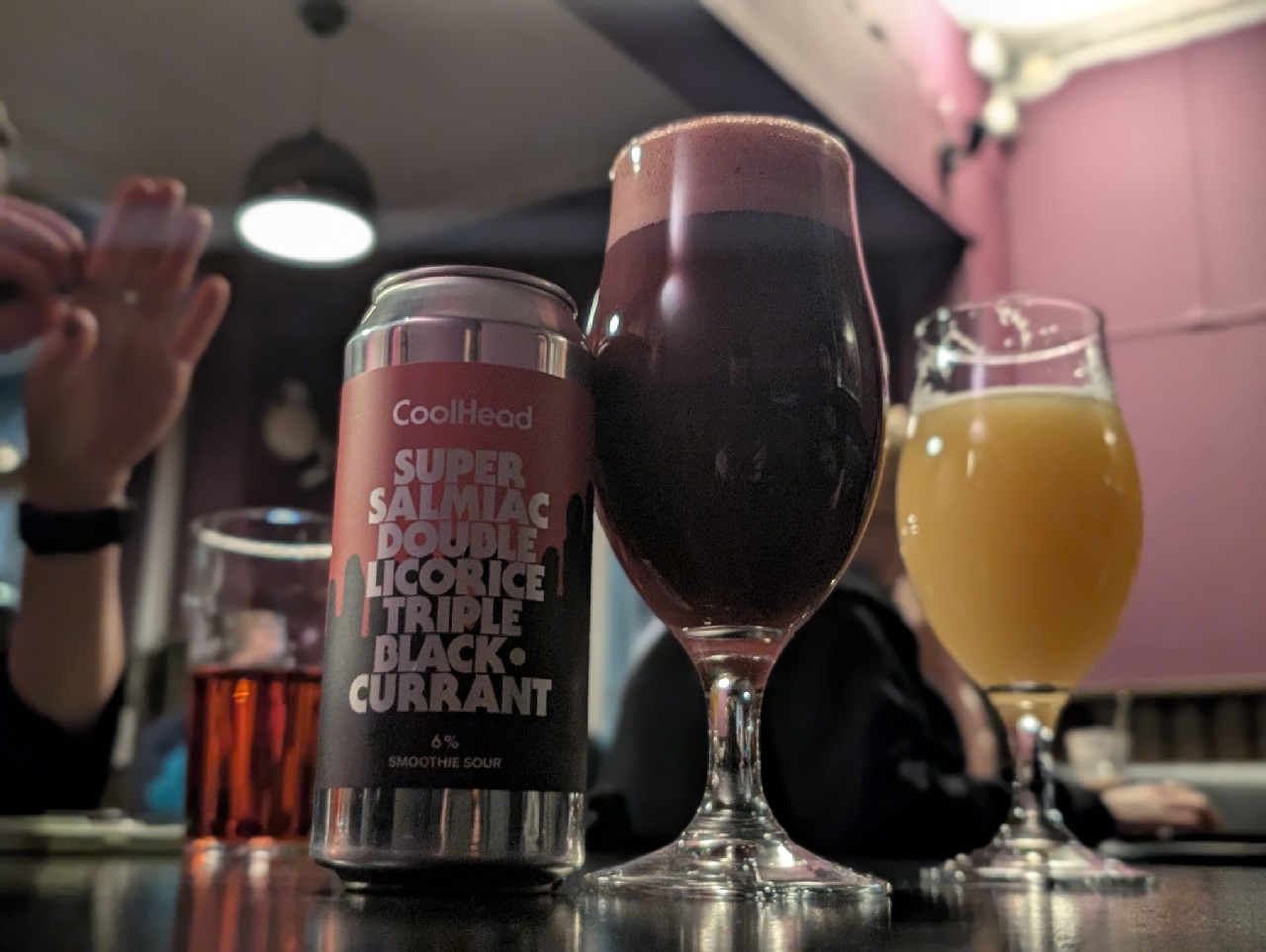 Super Salmiac Double Licorice Triple Blackcurrant, CoolHead Brew