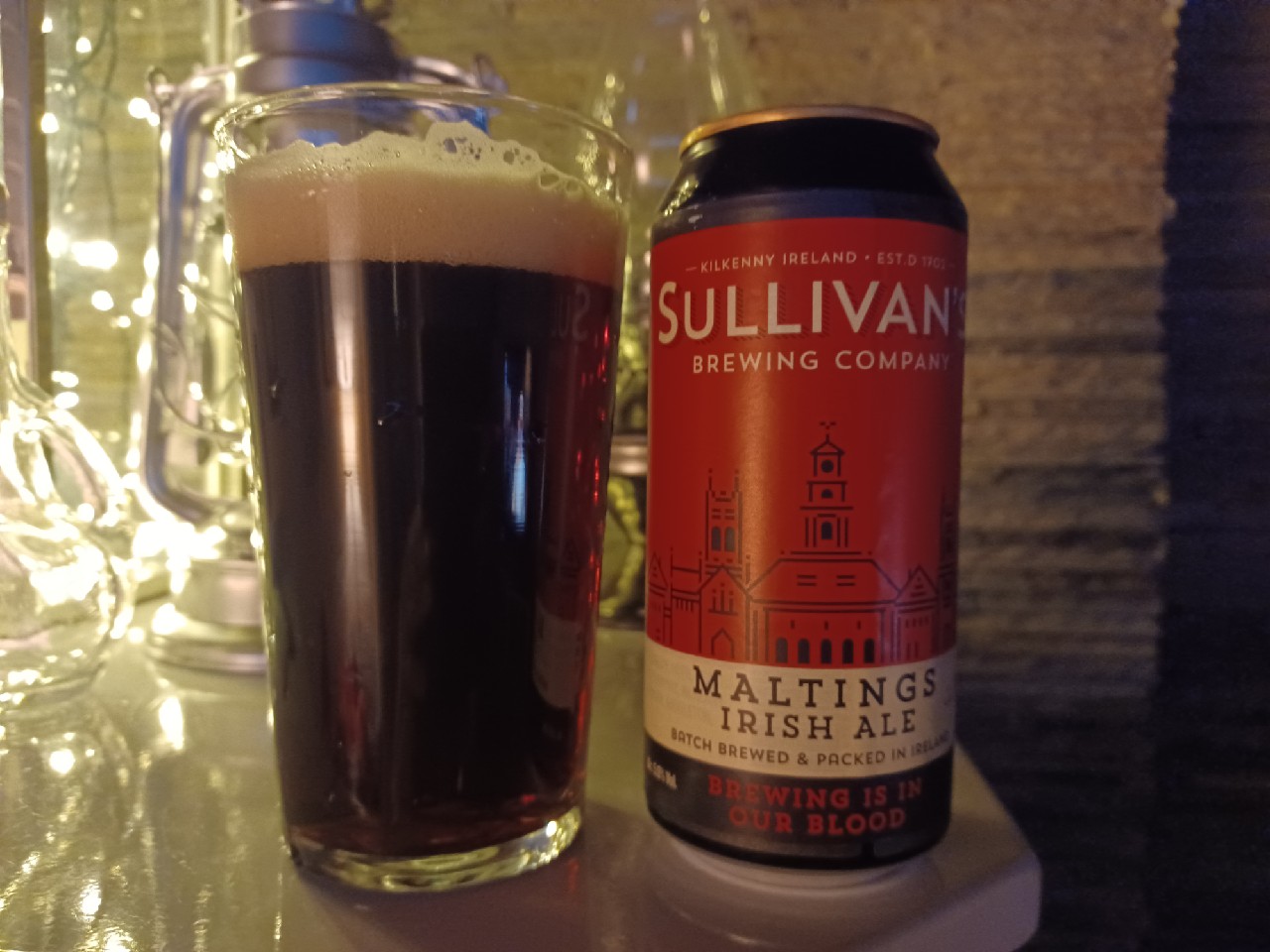 Maltings Irish Ale, Sullivan's Brewing Company