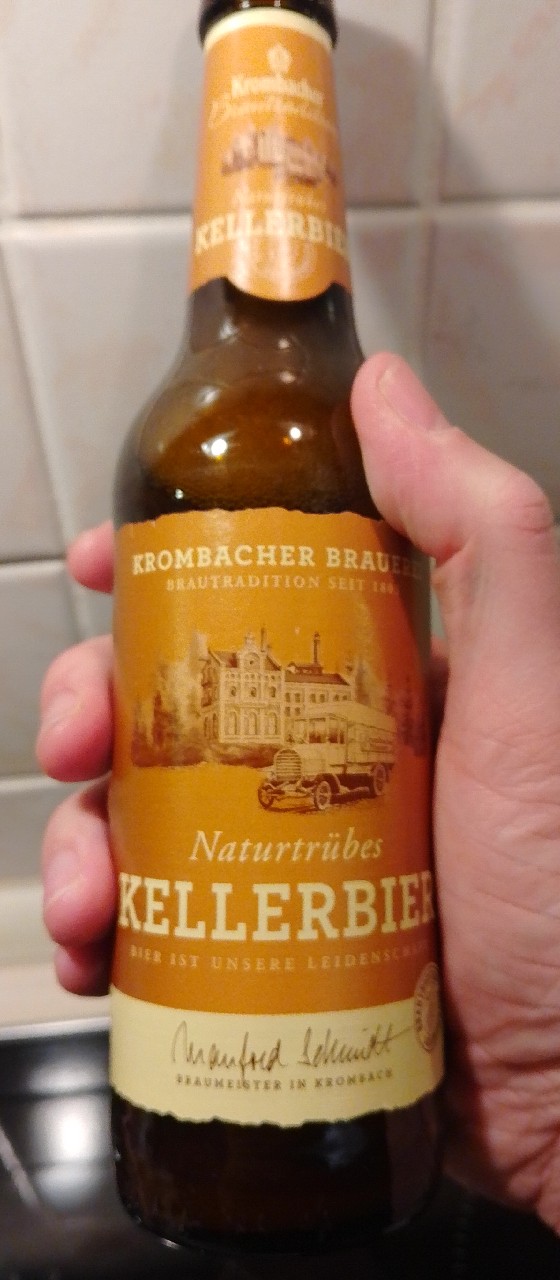 Krombacher Naturtrübes Kellerbier, Germany