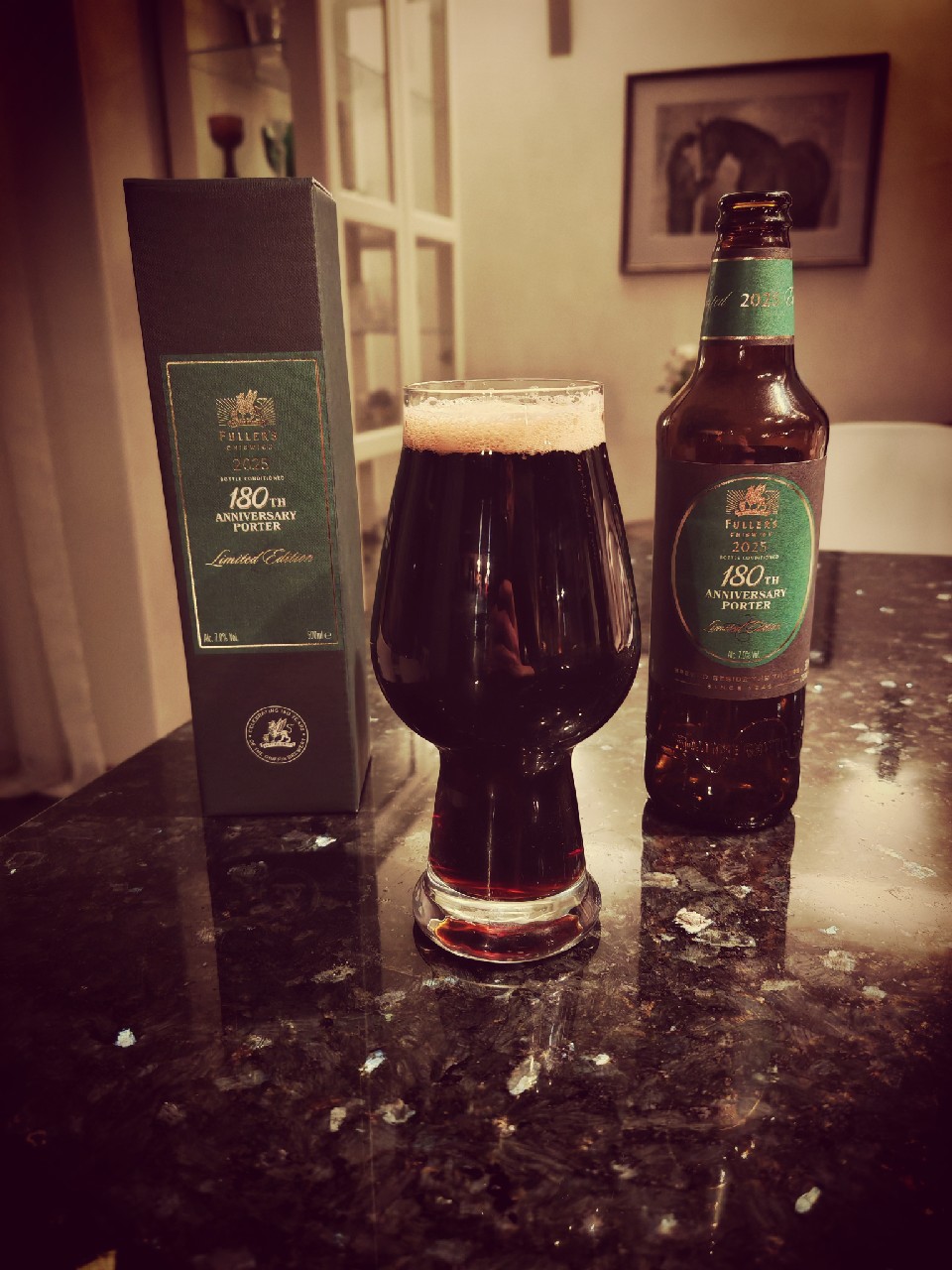 180th Anniversary Porter, Fuller's Griffin Brewery (Asahi Breweries)