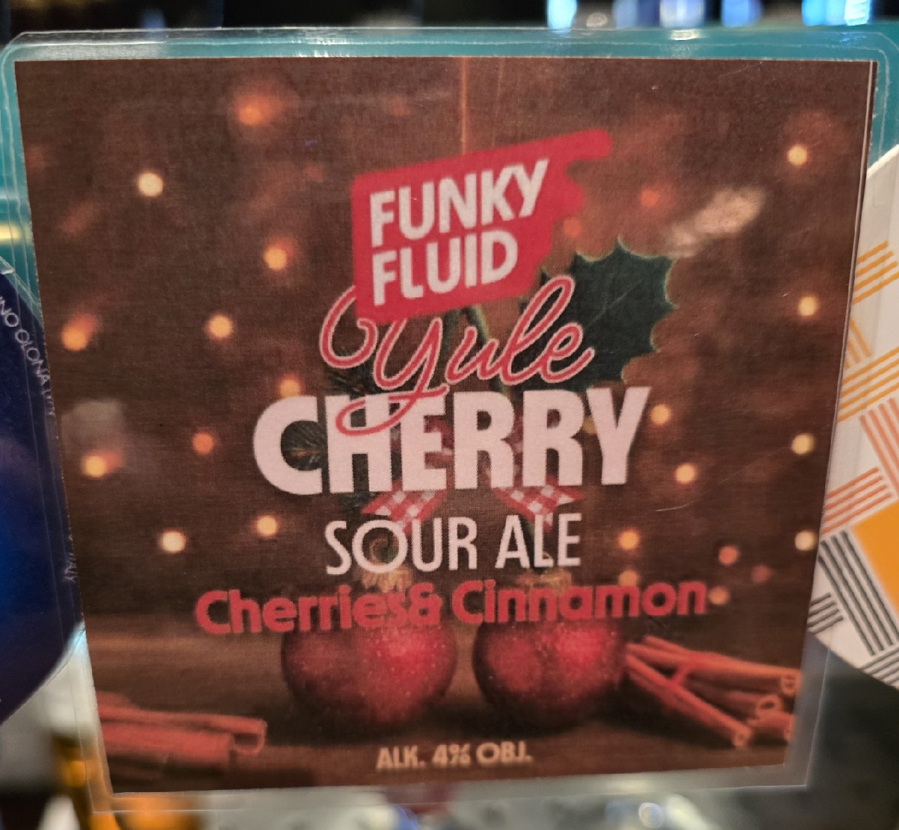 Yule cherry, Funky Fluid