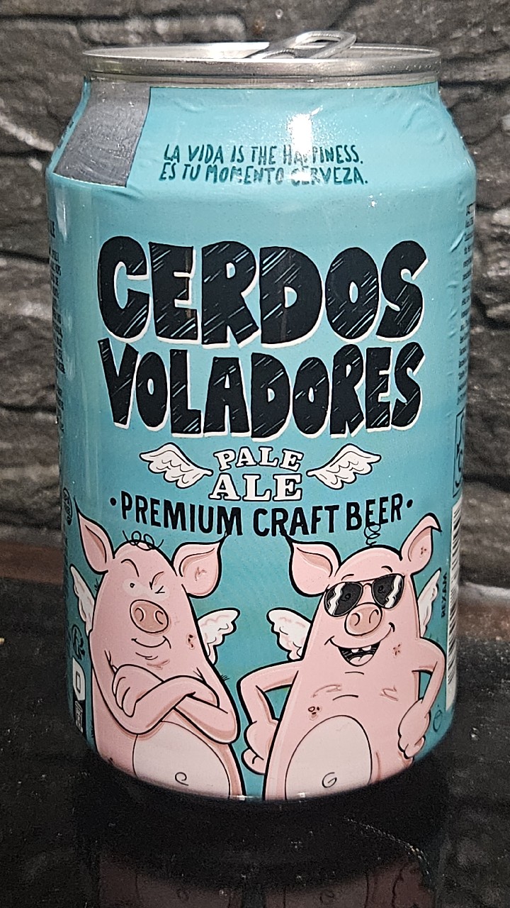 Cerdos Voladores Pale Ale, Barcelona Beer Company