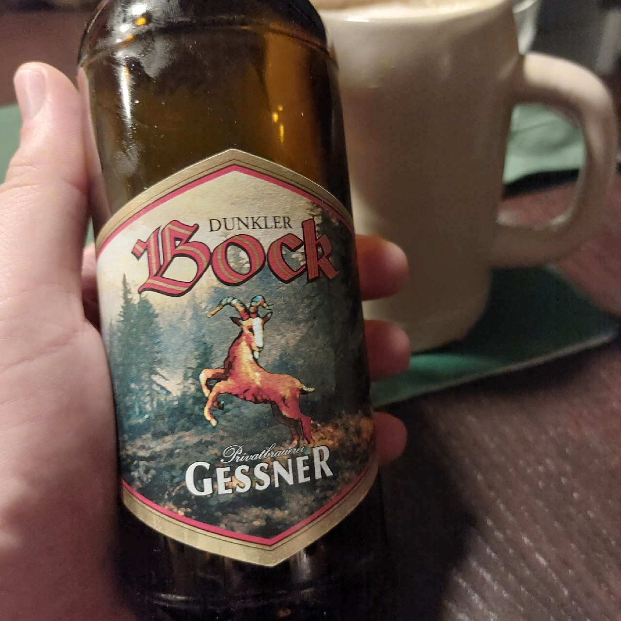 Gessner Dunkler Bock, Privatbrauerei Gessner