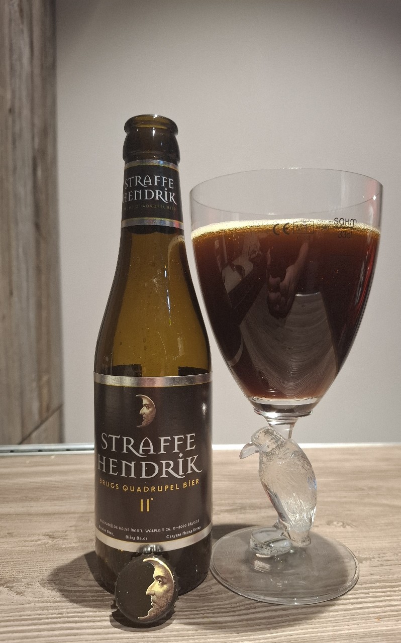 Straffe Hendrik Brugs Quadrupel Bier 11°, Brouwerij De Halve Maan