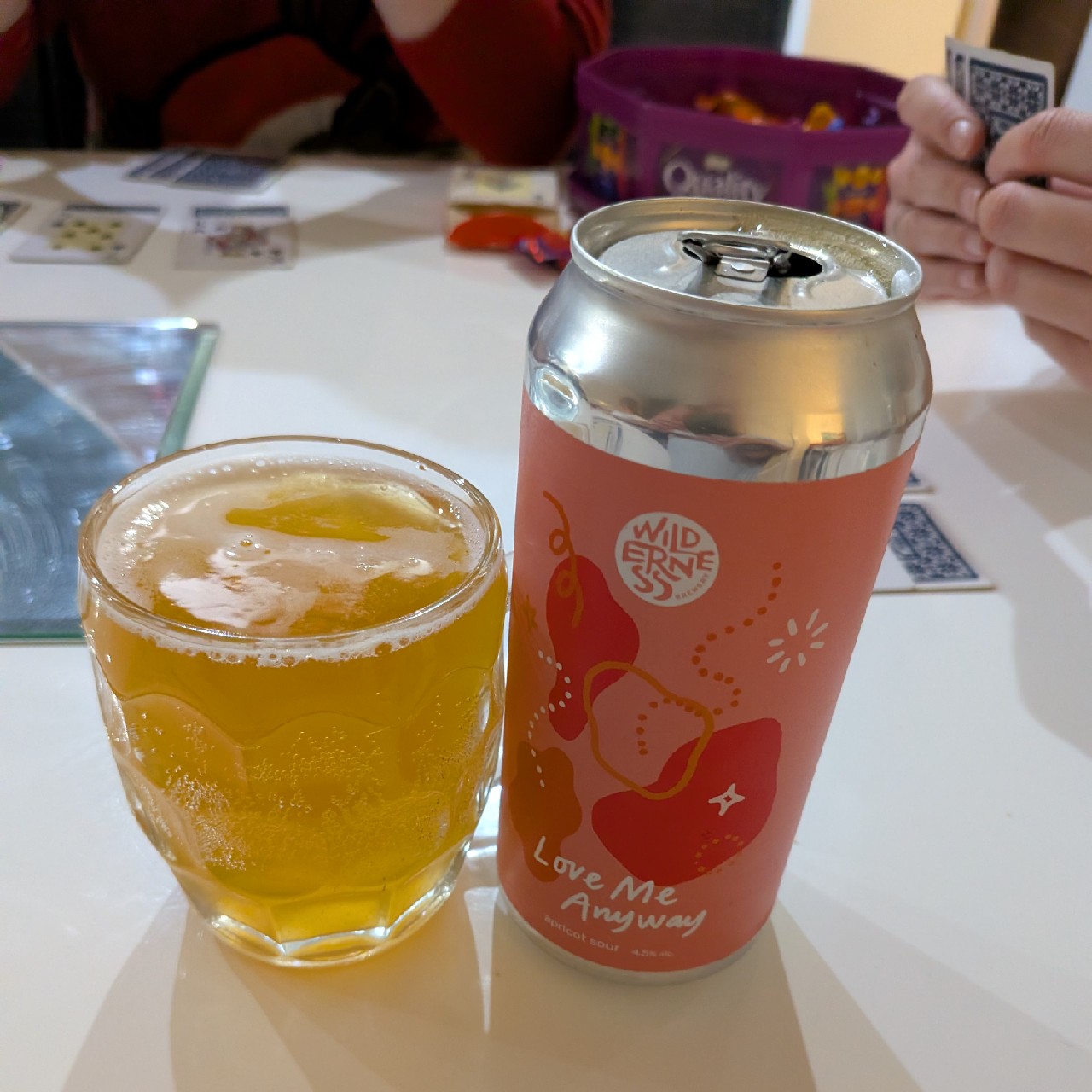 Love me anyway apricot sour, Wilderness Brewery