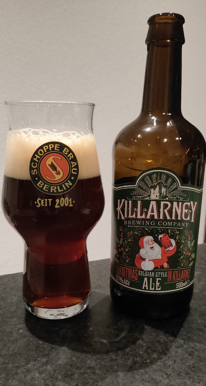Christmas in Killarney Belgian Style Ale, Killarney Brewing Company