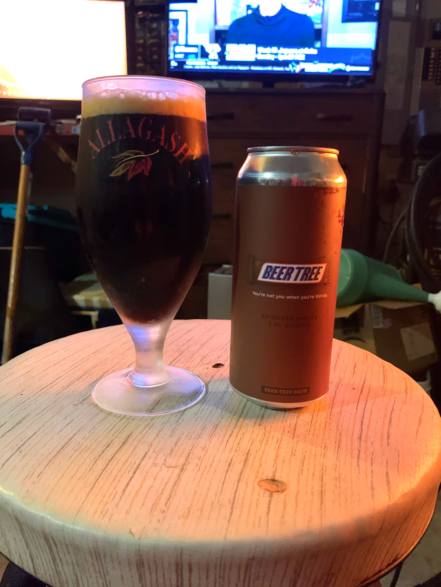 You're Not You When You're Thirsty., Beer Tree Brew