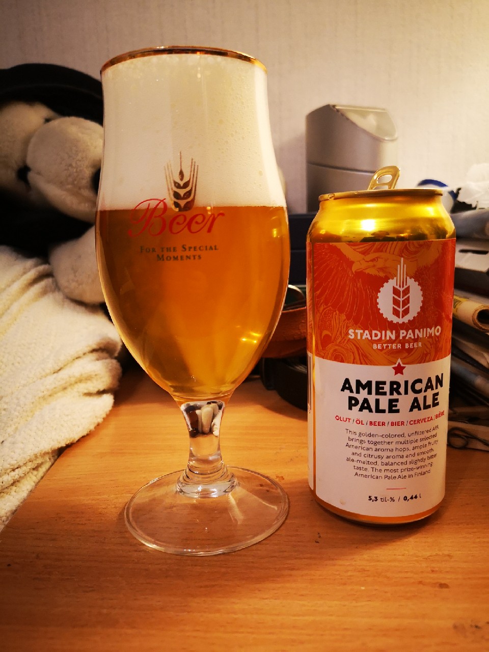 Stadin American Pale Ale 5.3%, Stadin Panimo