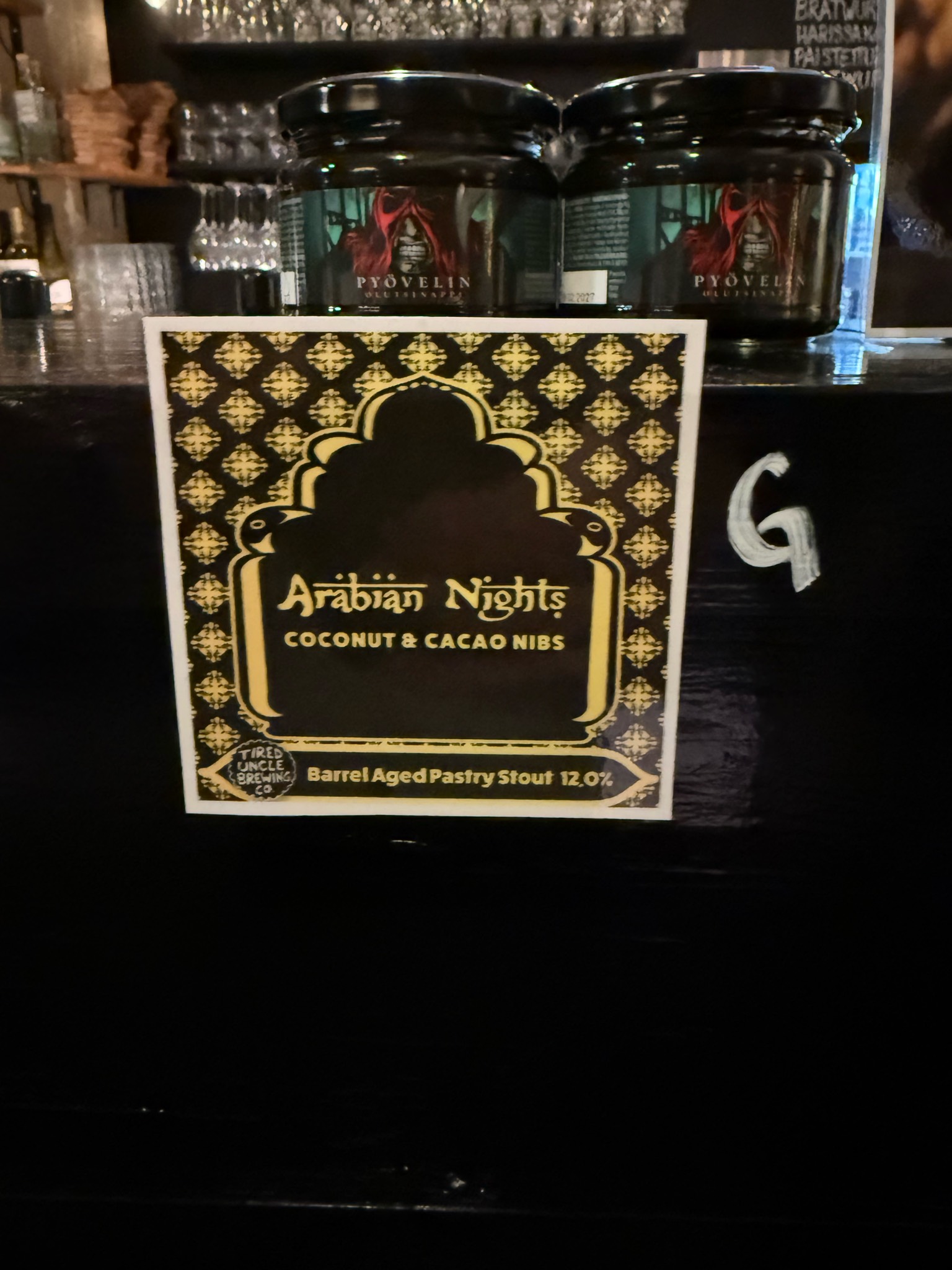 Arabian Nights, Tired Uncle Brewing Co.