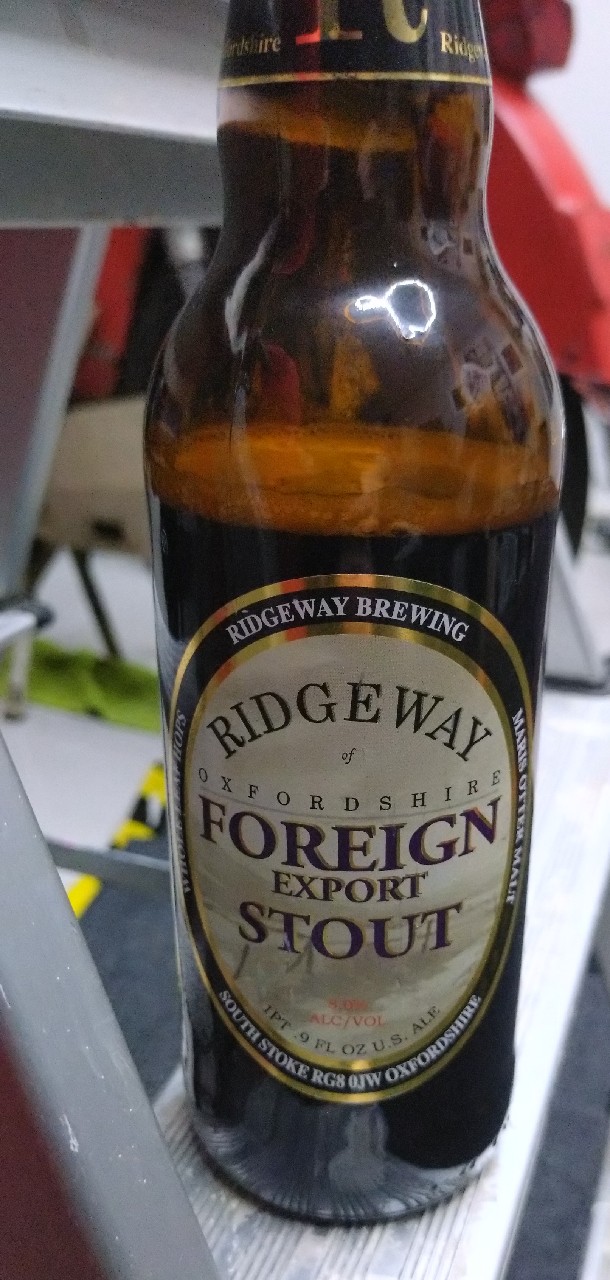 Foreign Export Stout, Ridgeway Brewing