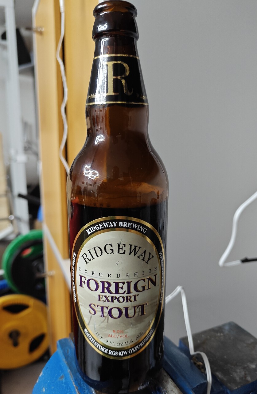 Foreign Export Stout, Ridgeway Brewing