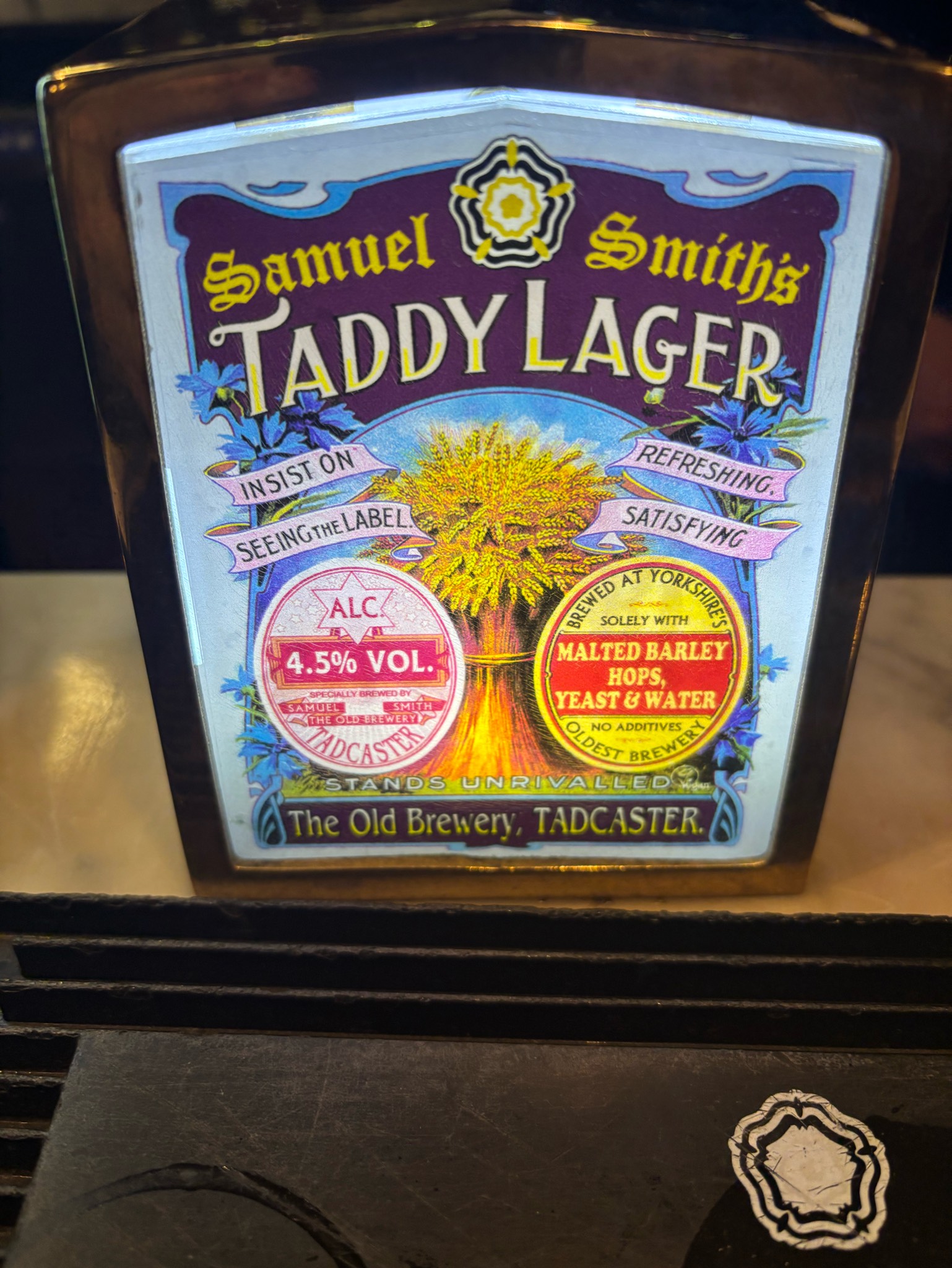Taddy Lager, England