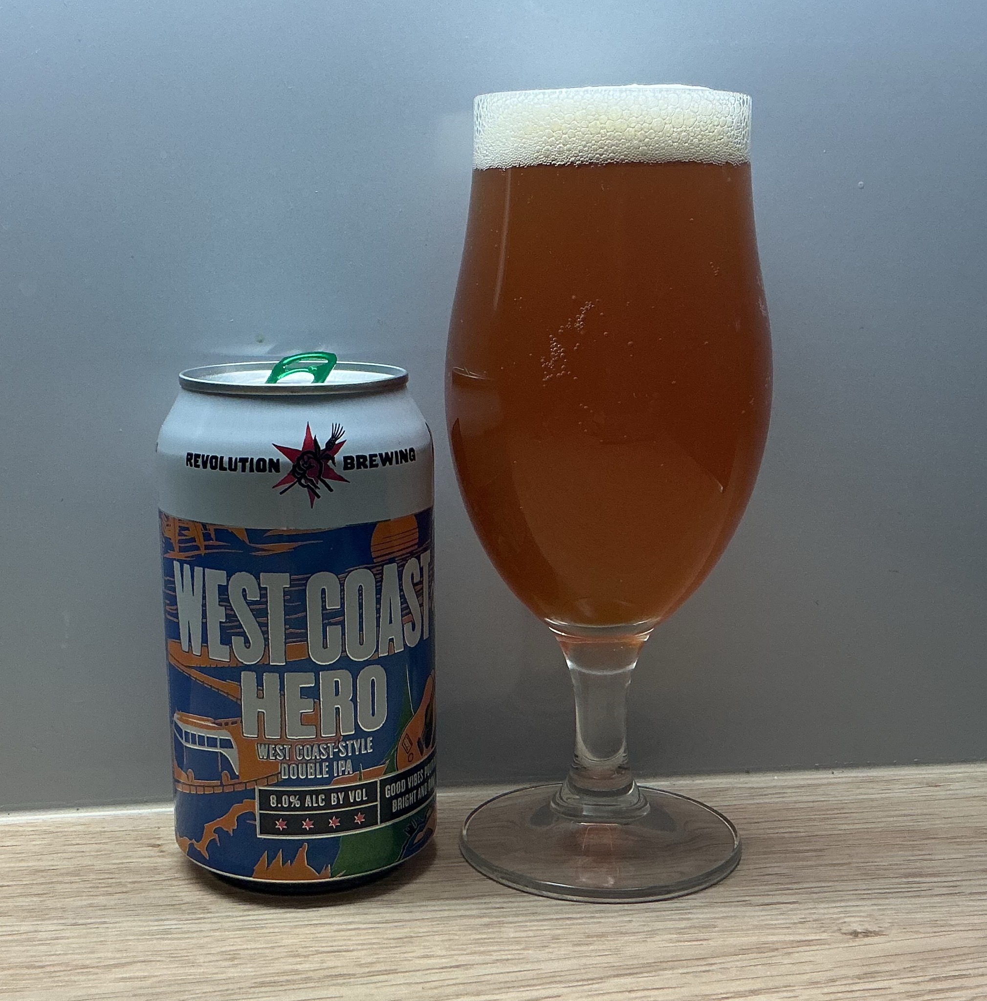 West Coast Hero, Revolution Brewing Company