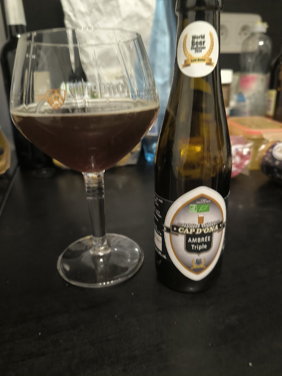 Cap D'Ona Ambrée Triple, Brasserie Cap D'Ona