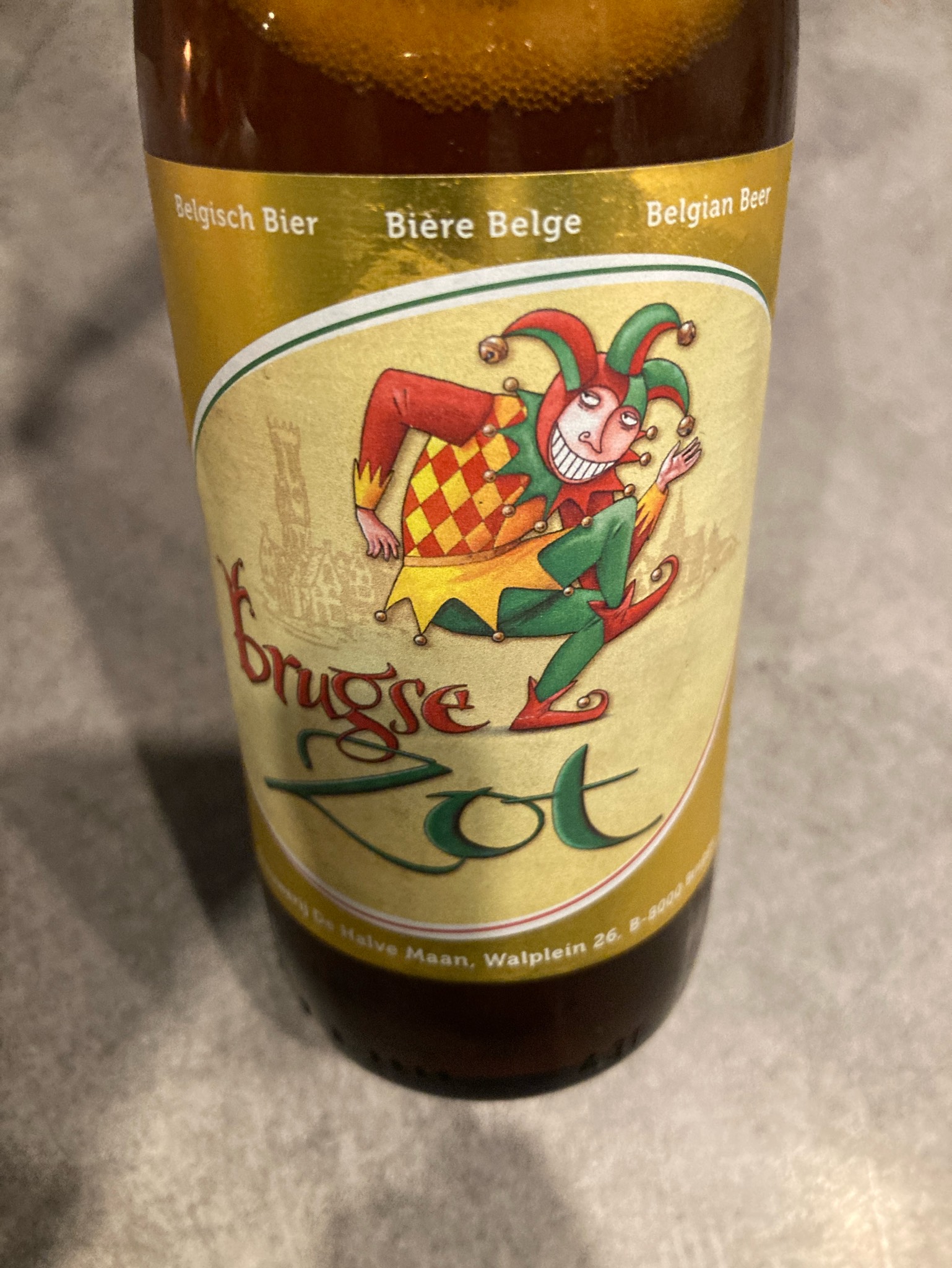 Brugse Zot, Brouwerij De Halve Maan