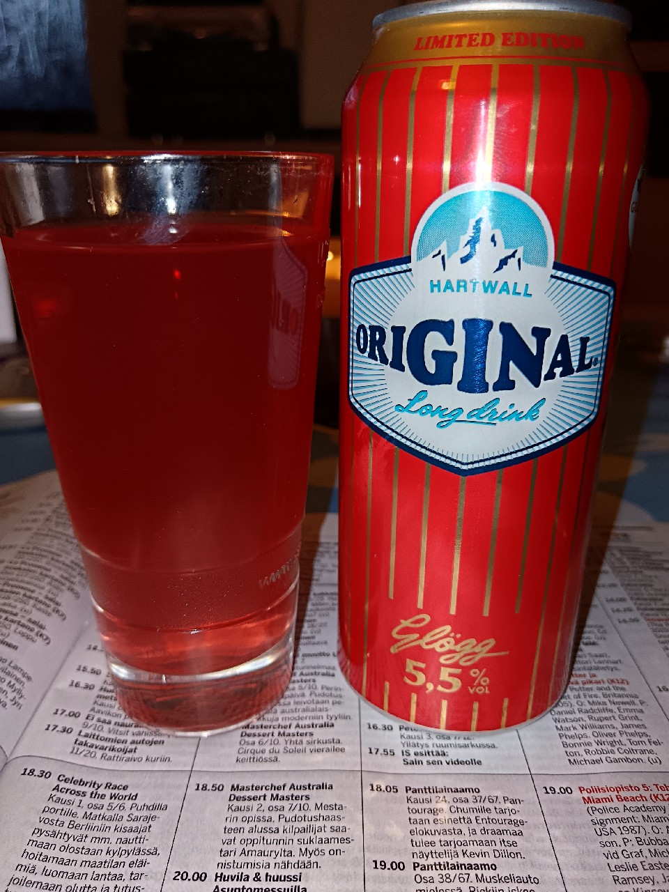 Original Long Drink Glögg, Hartwall (Royal Unibrew)