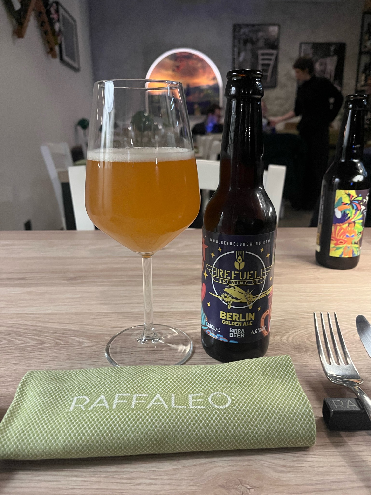 Berlin golden ale, Refuel Brewing Company