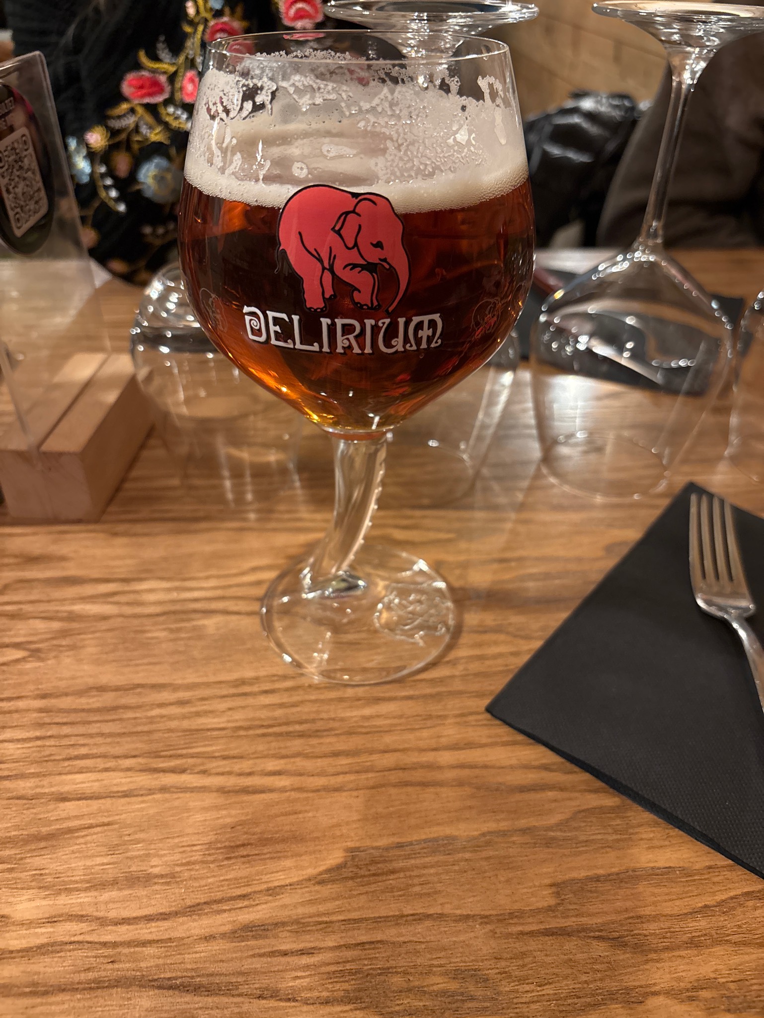 Delirium hopped Amber IPA béer, Belgium