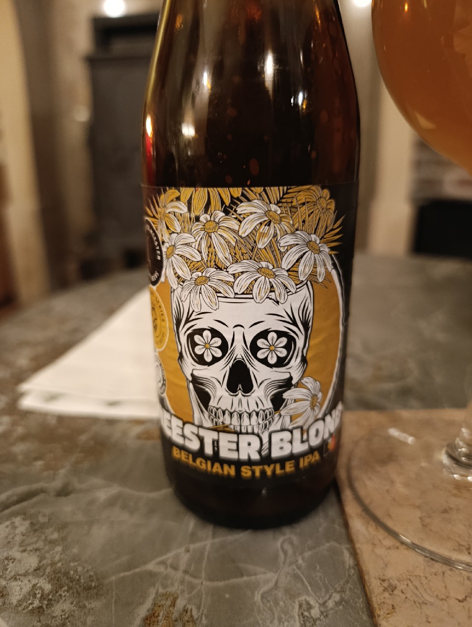 Meester Blond IPA, Brewery De Meester